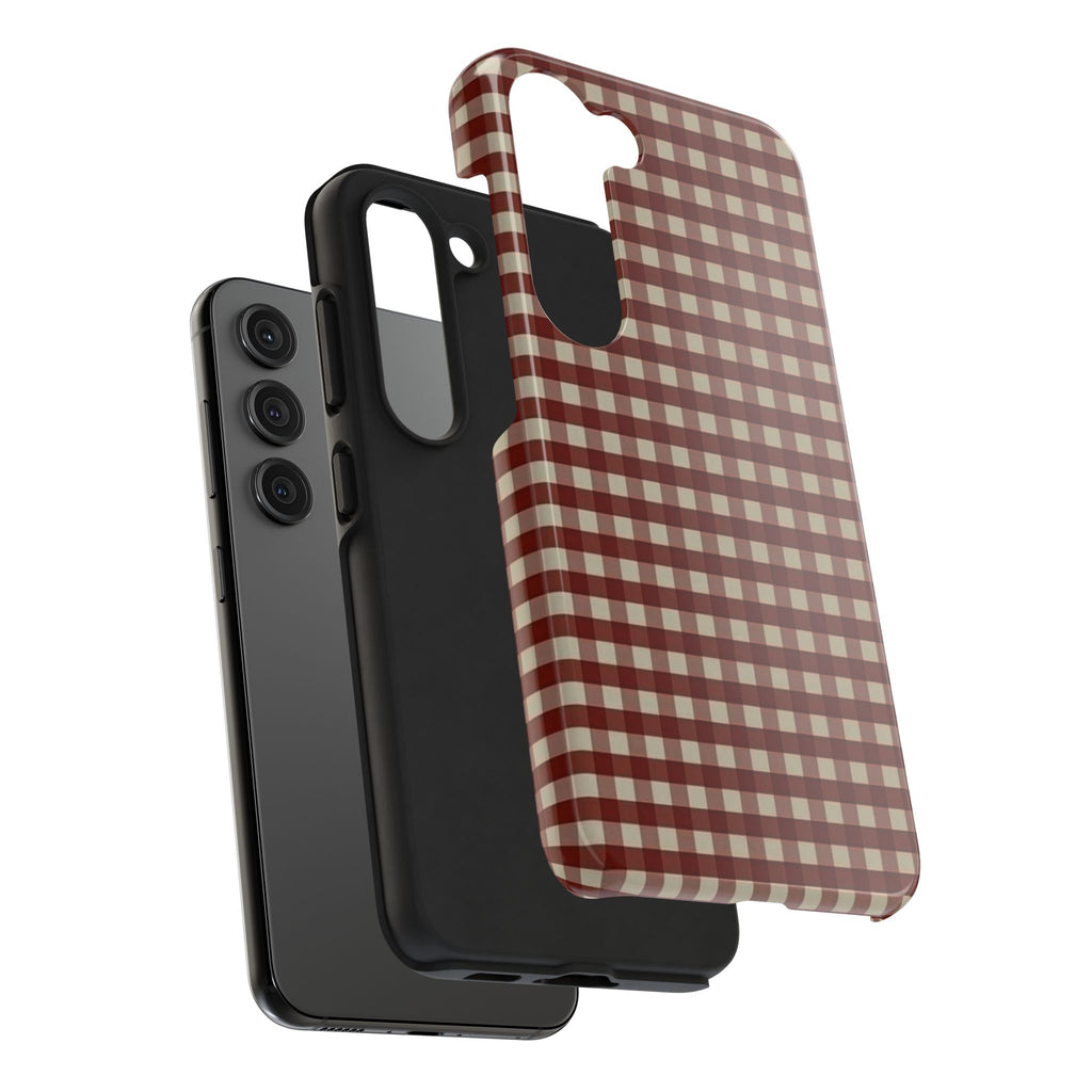 Red Plaid Case
