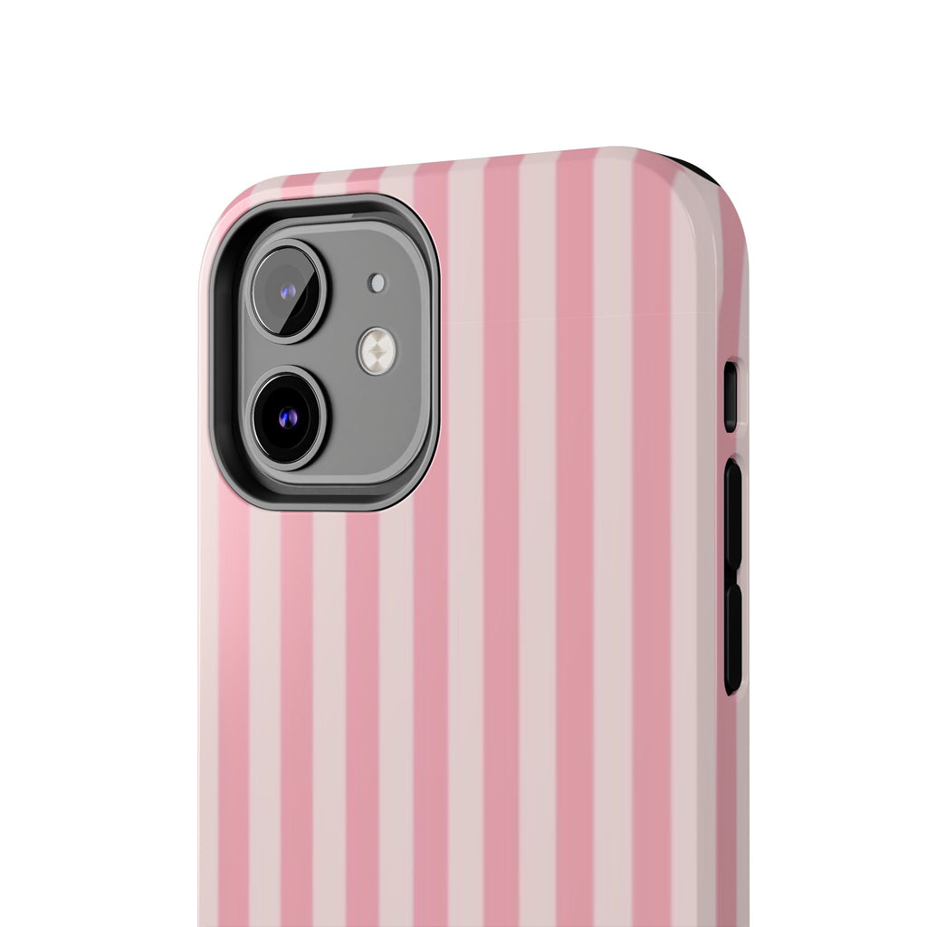 Light Pink & Pink Striped Case
