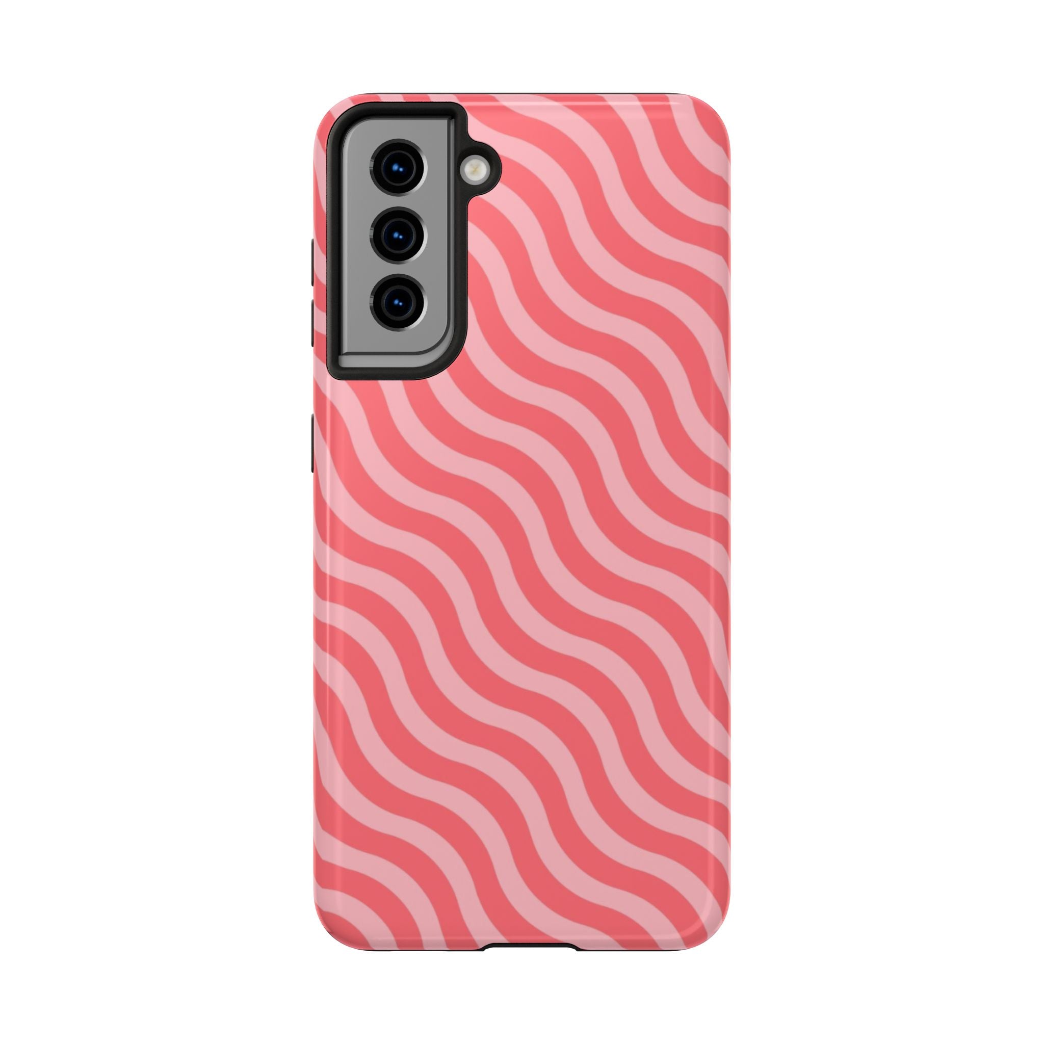 Pink & Light Pink Wavy Case