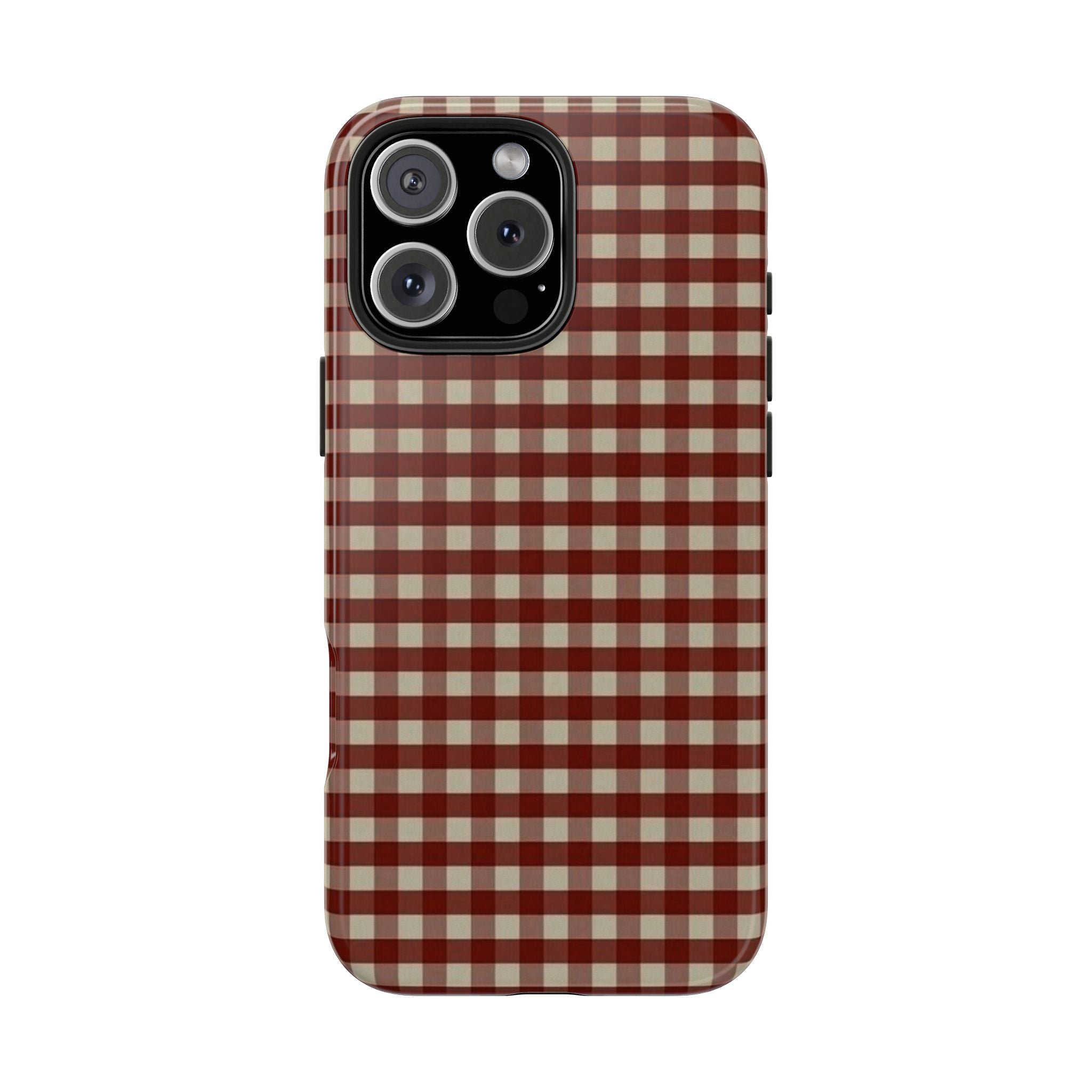 Red Plaid Case