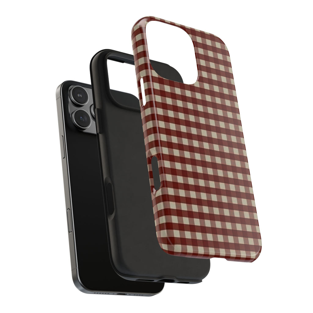 Red Plaid Case