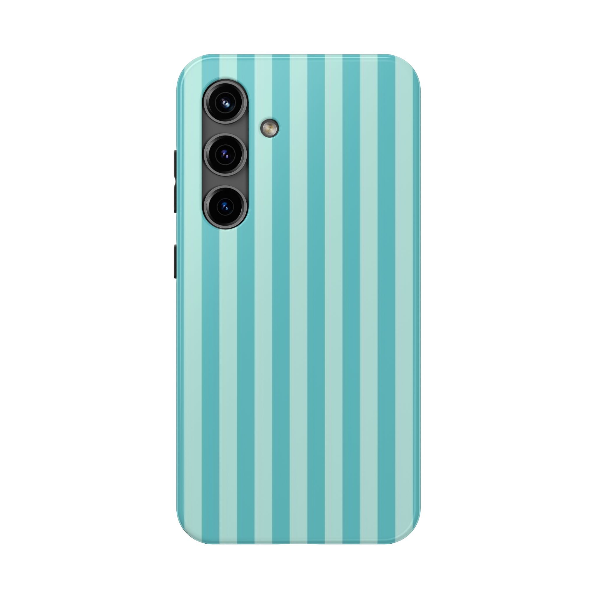 Light Blue & Teal Striped Case