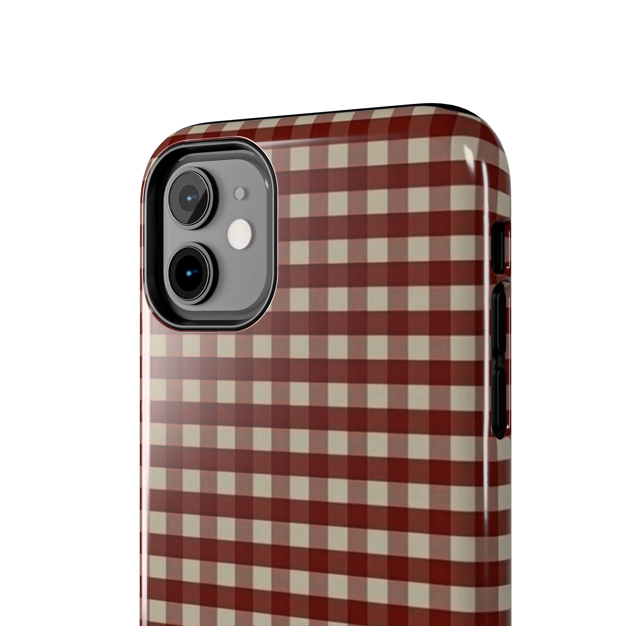 Red Plaid Case