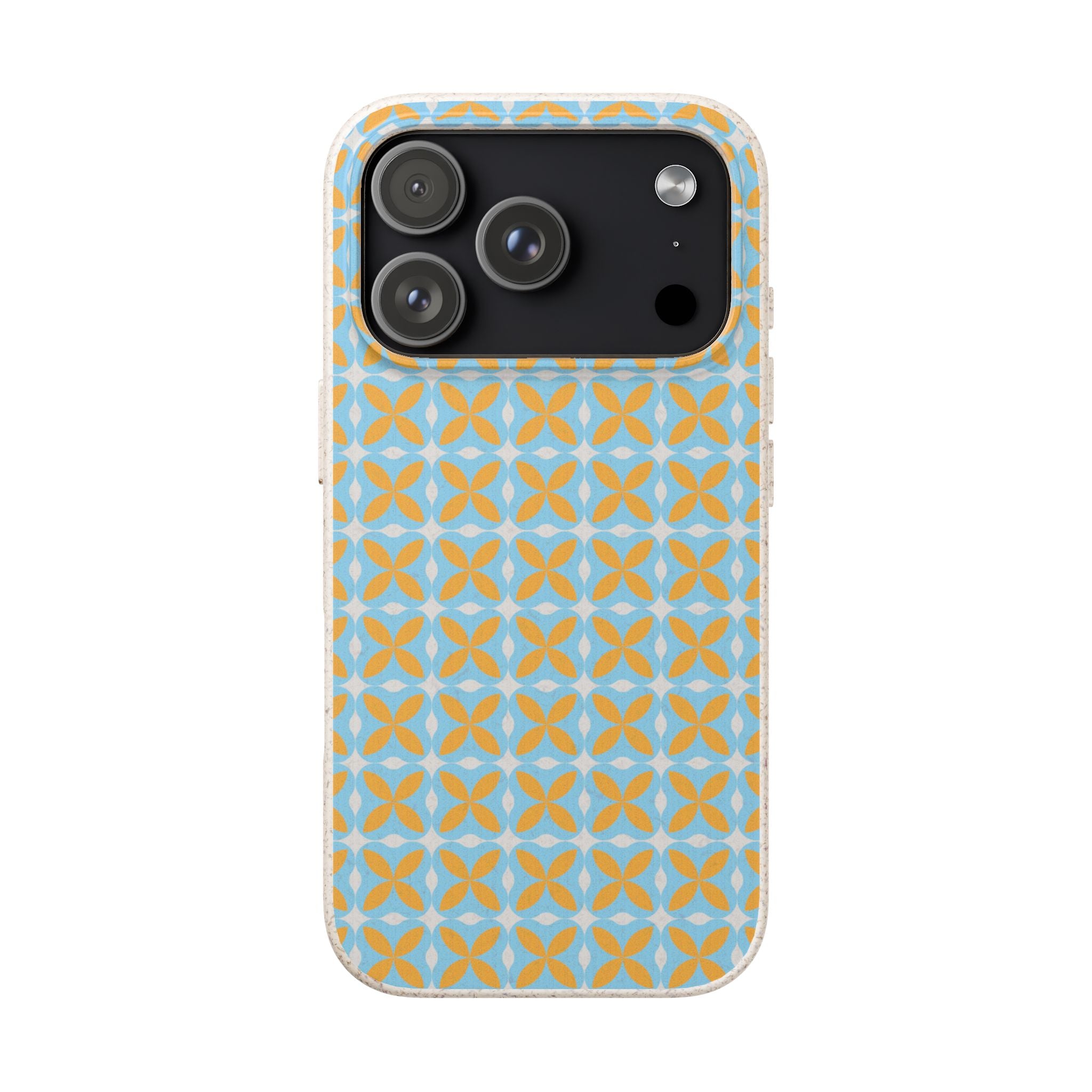 Biodegradable Blue & Orange Mosaic Case