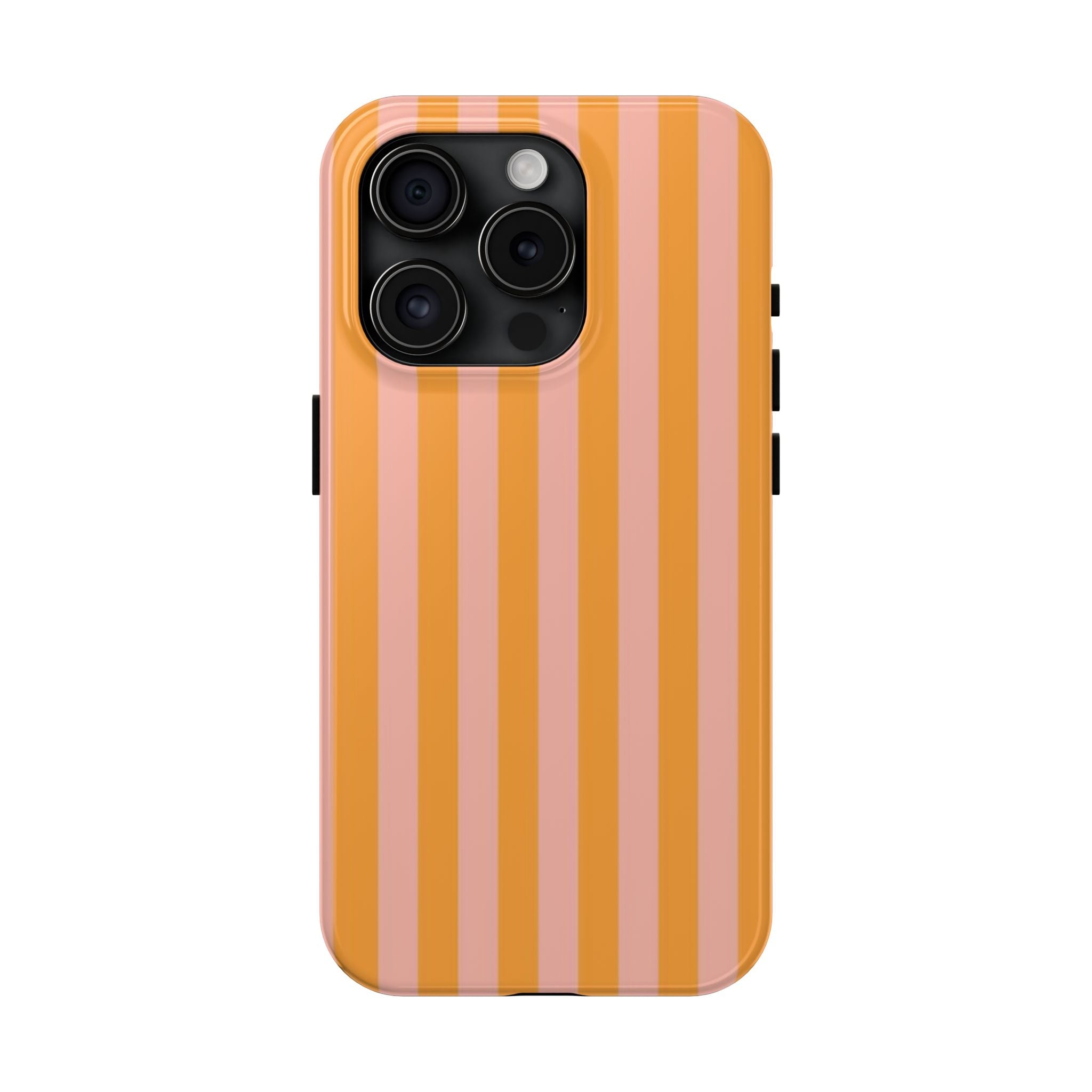 Pink & Orange Striped Case