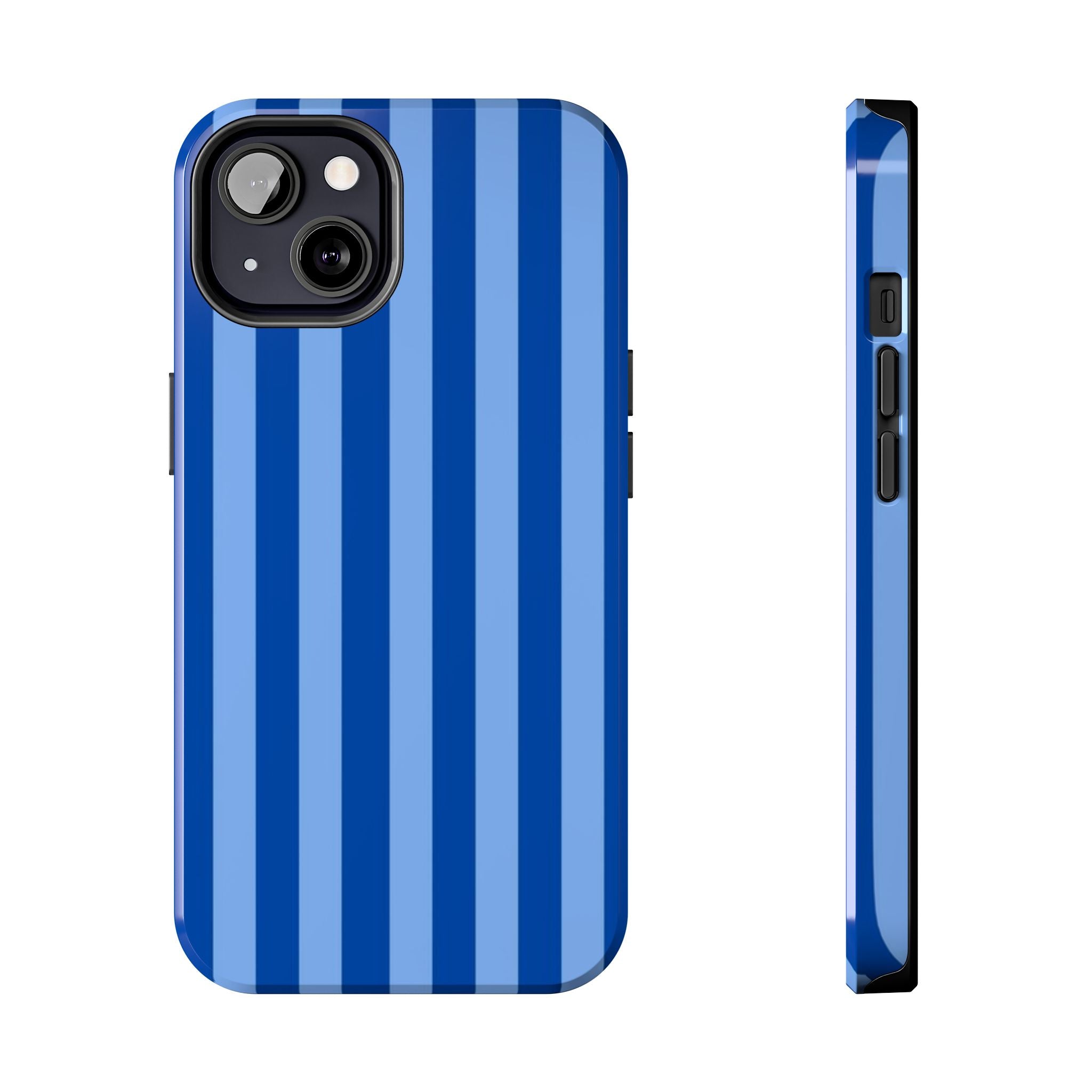 Light & Dark Blue Striped Case