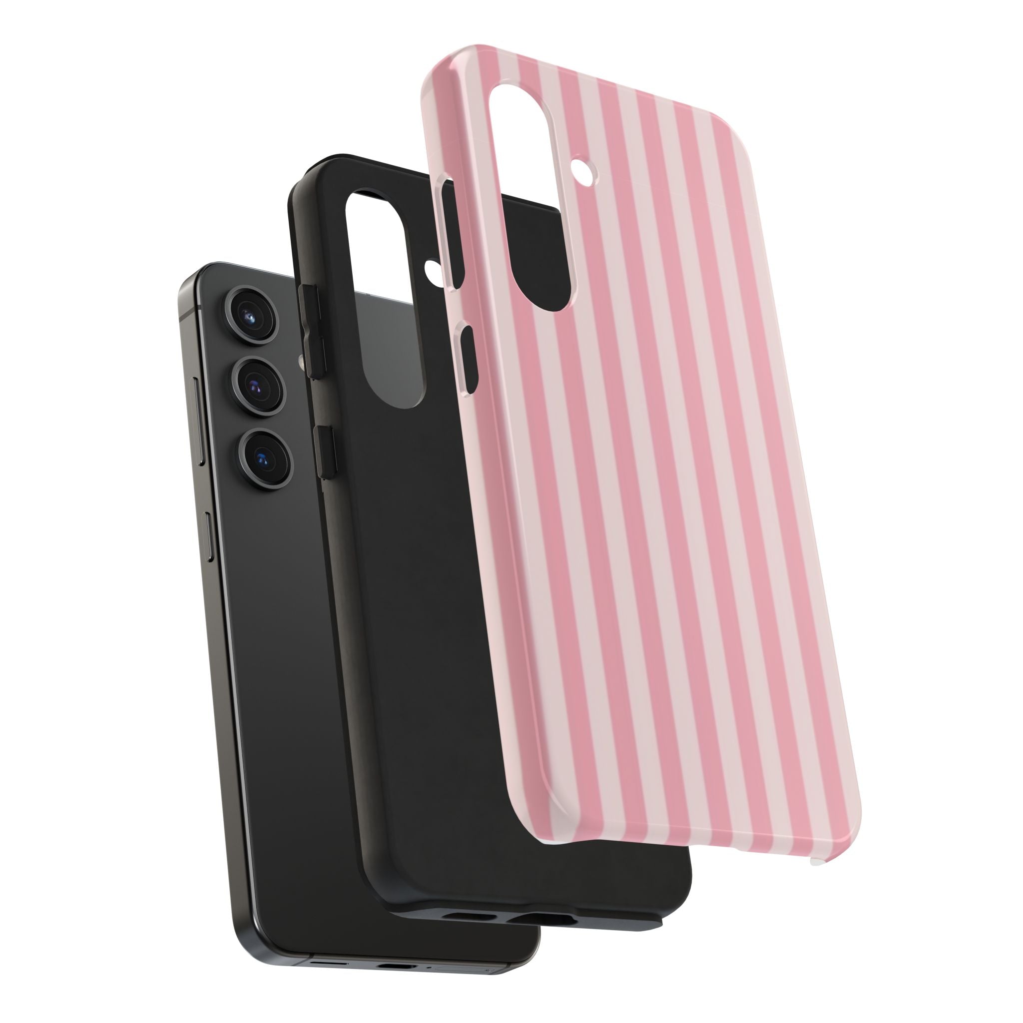 Light Pink & Pink Striped Case