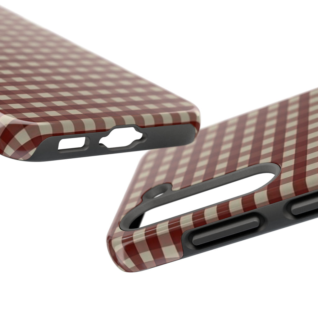 Red Plaid Case