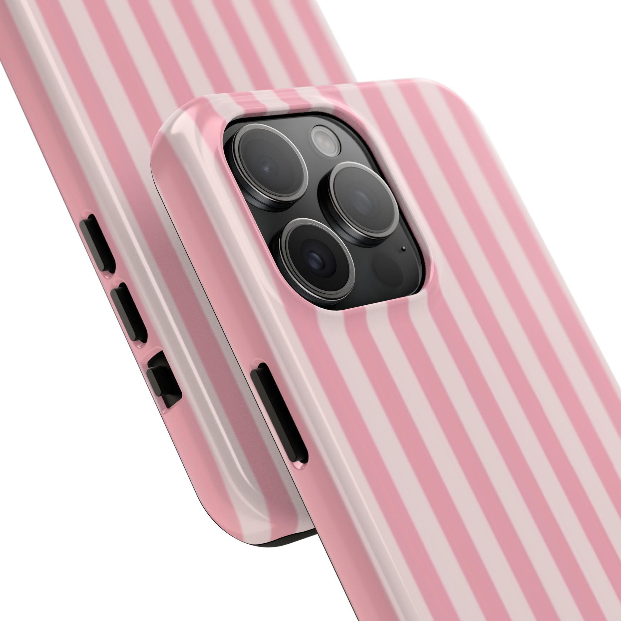 Light Pink & Pink Striped Case