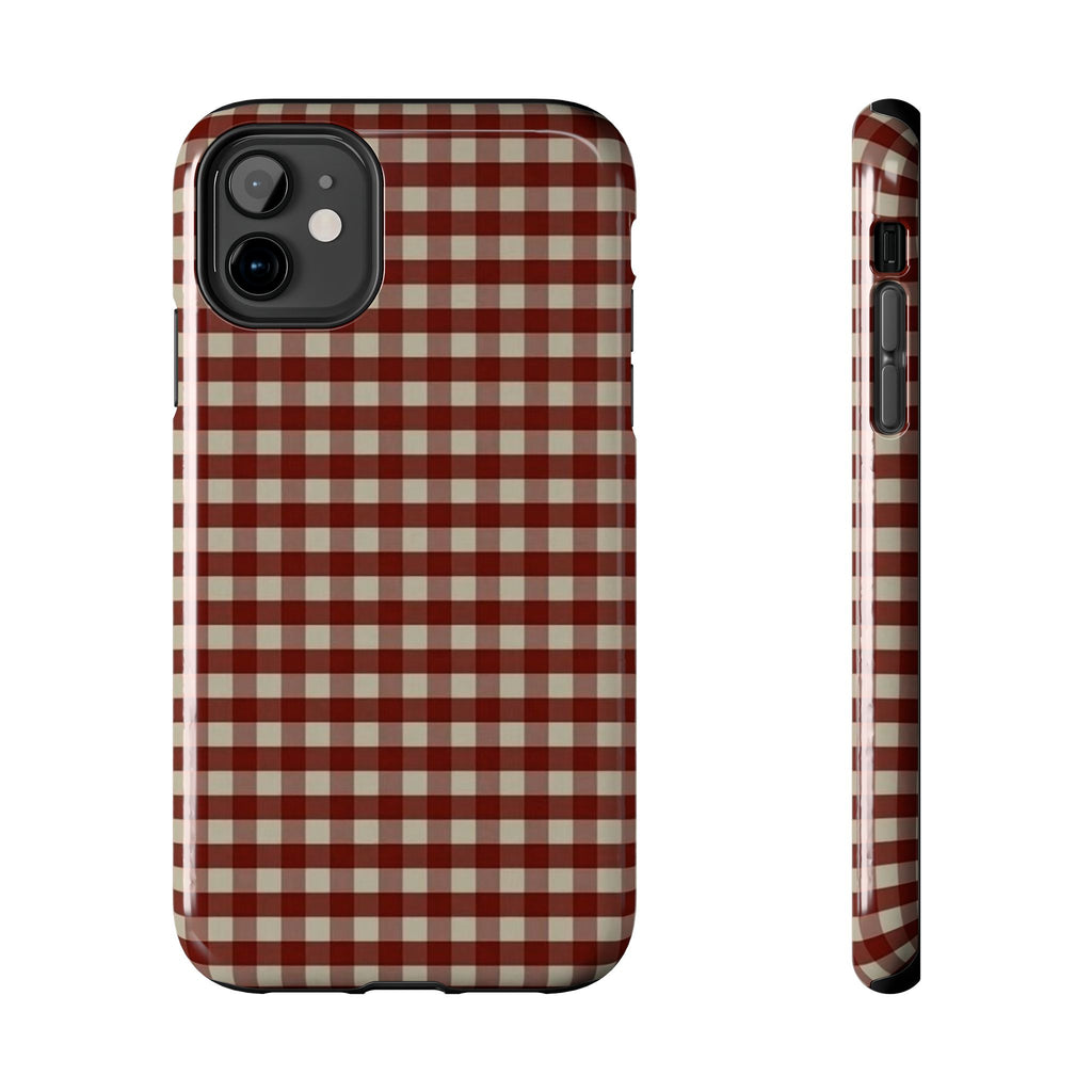 Red Plaid Case