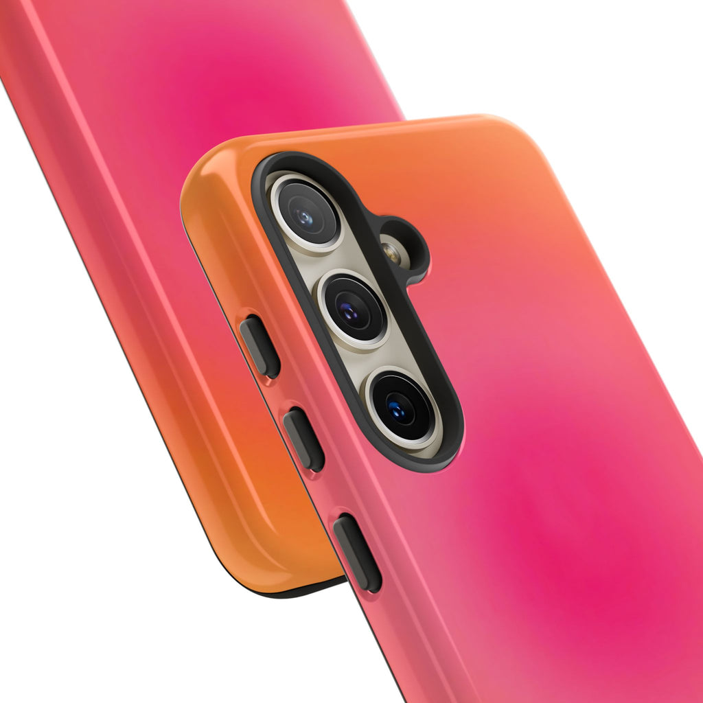 Pink & Orange Aura Case