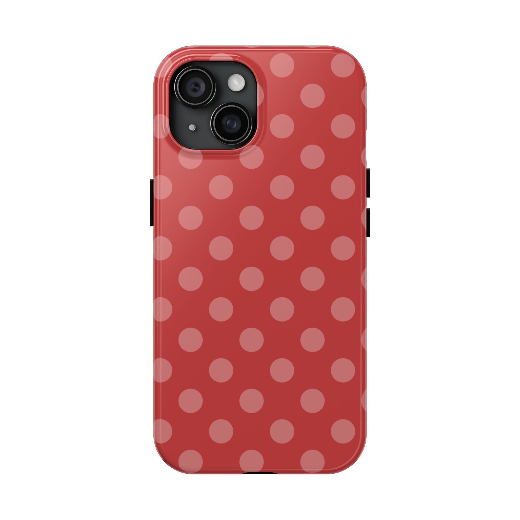 Red & Pink Polka Dotted Case