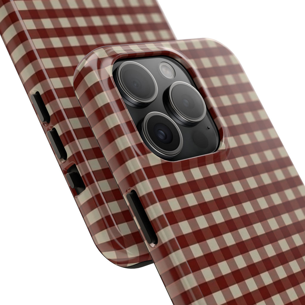 Red Plaid Case