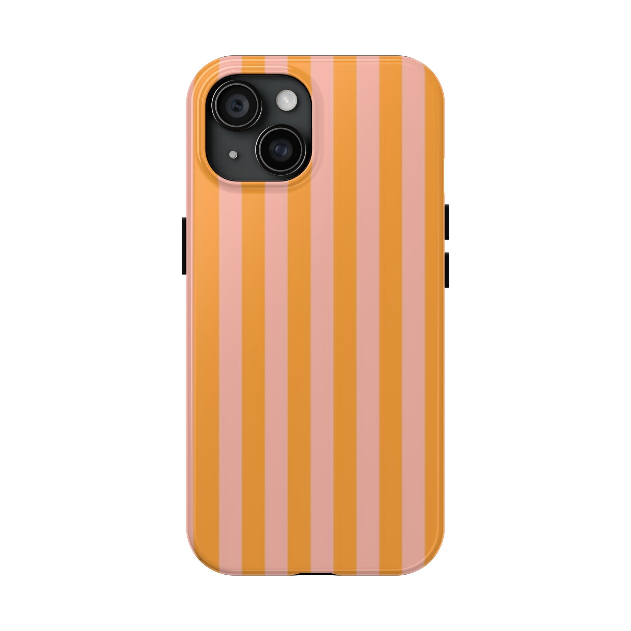 Pink & Orange Striped Case