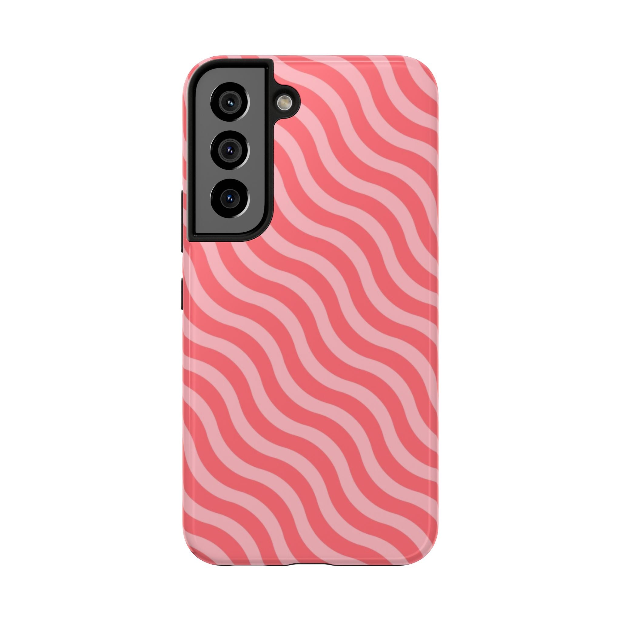 Pink & Light Pink Wavy Case