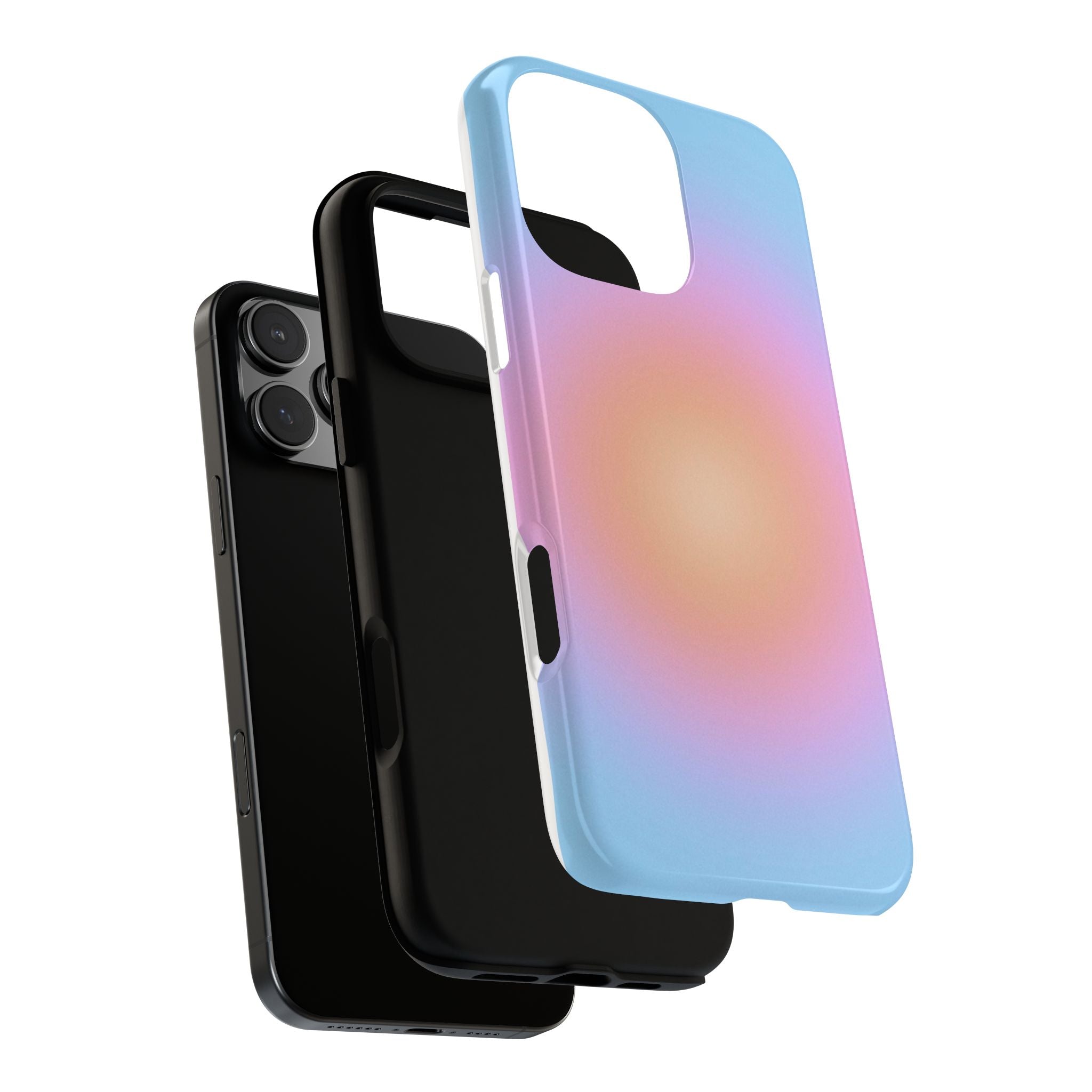 Light Blue & Pink Gradient Case