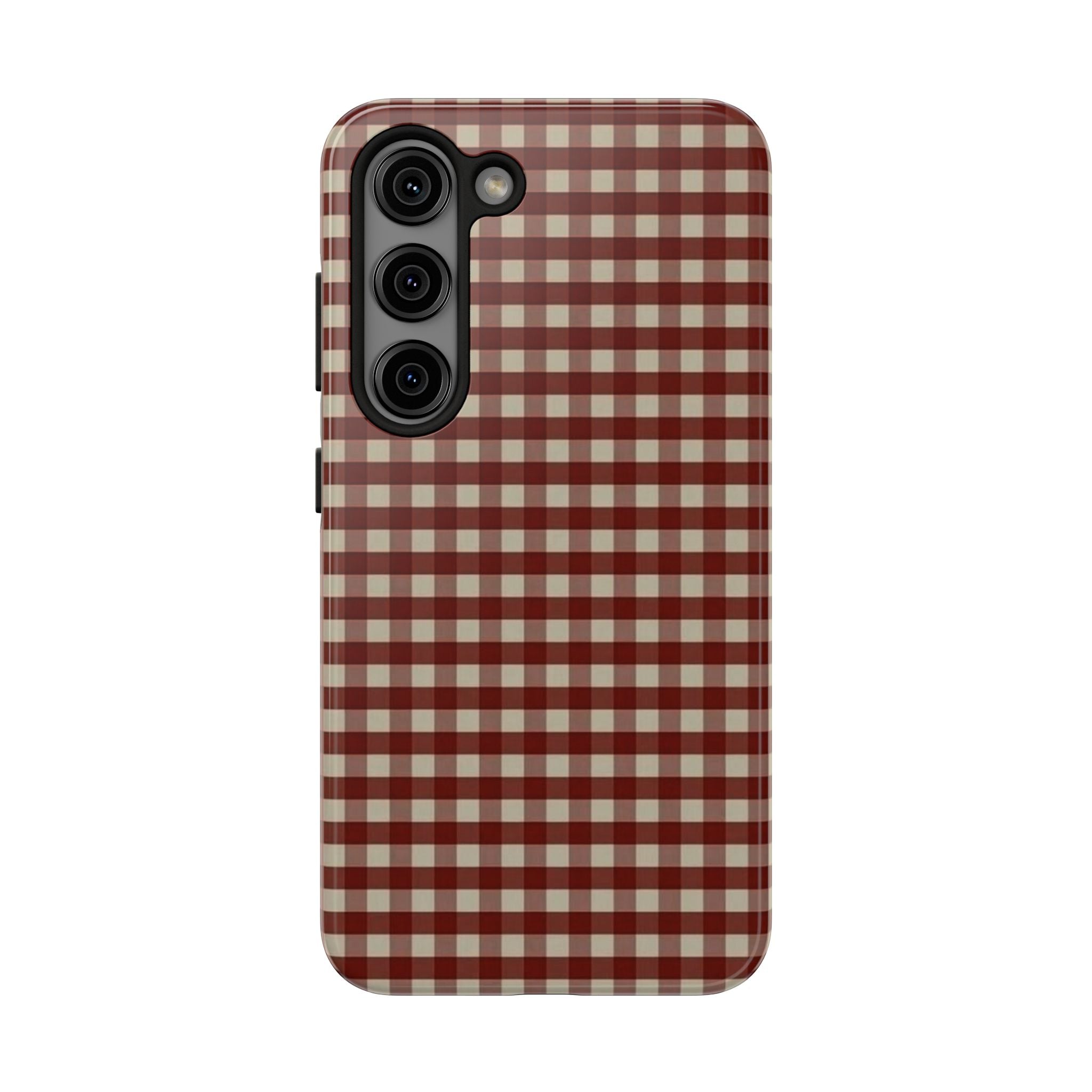Red Plaid Case