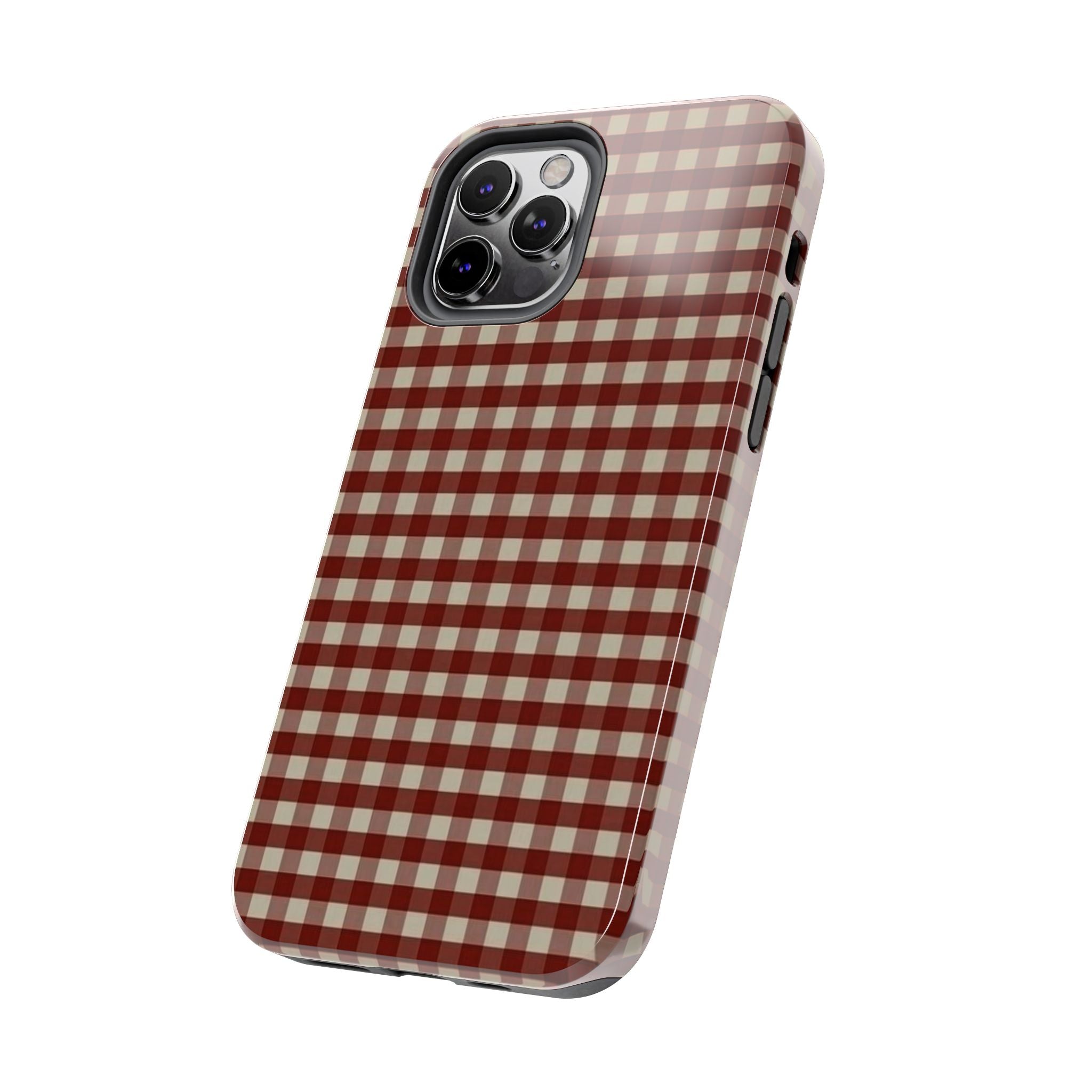 Red Plaid Case