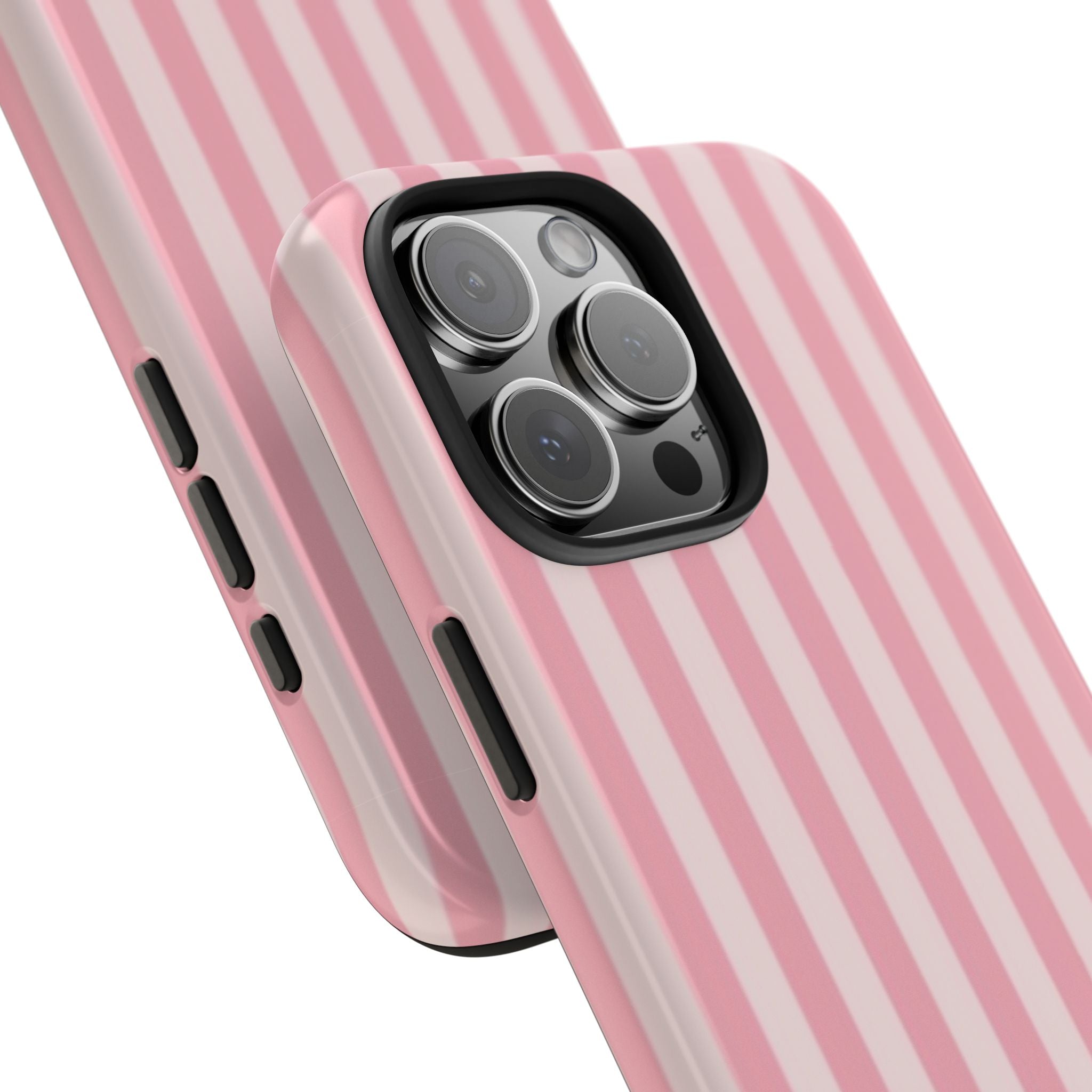 Light Pink & Pink Striped Case