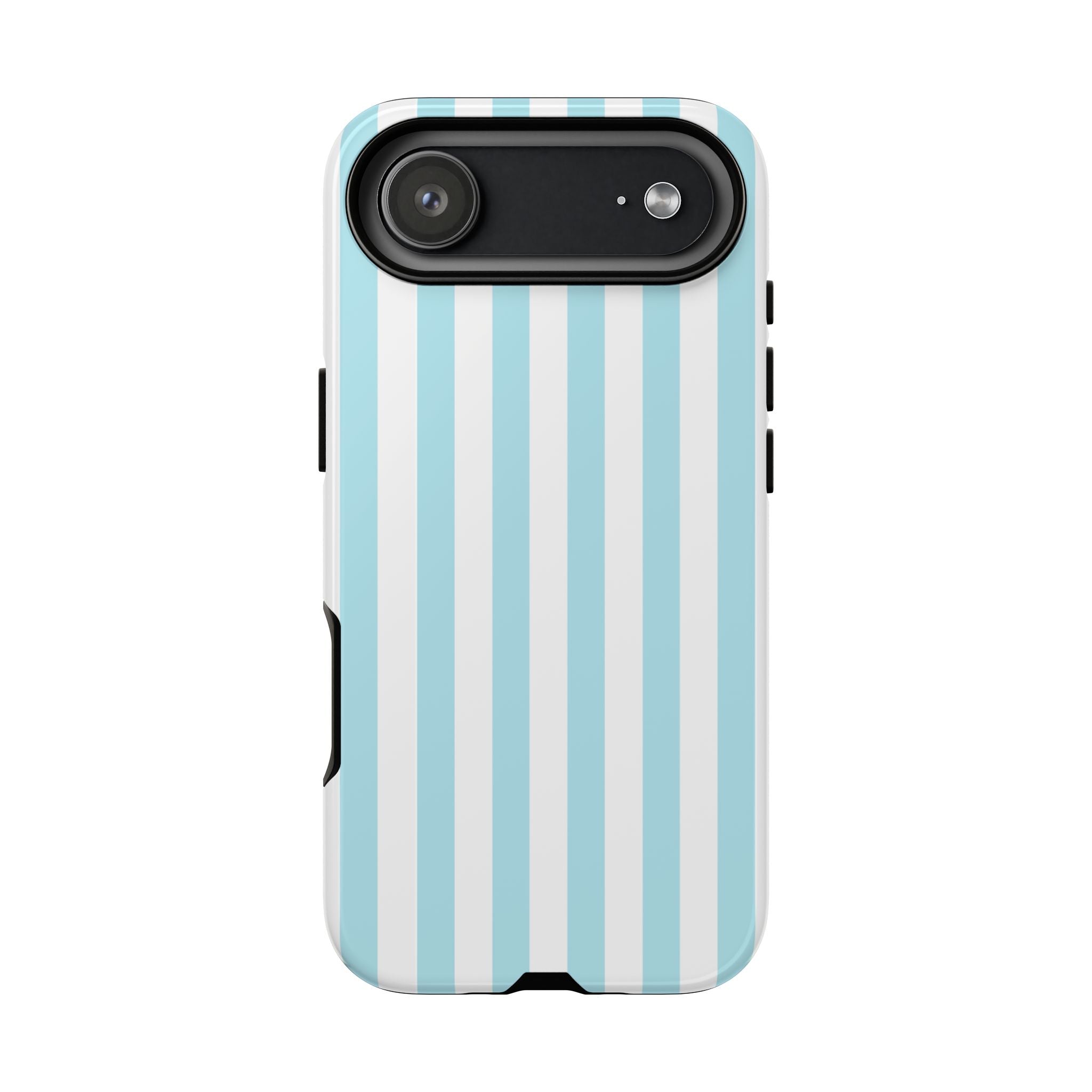 Light Blue & Cream Striped Case