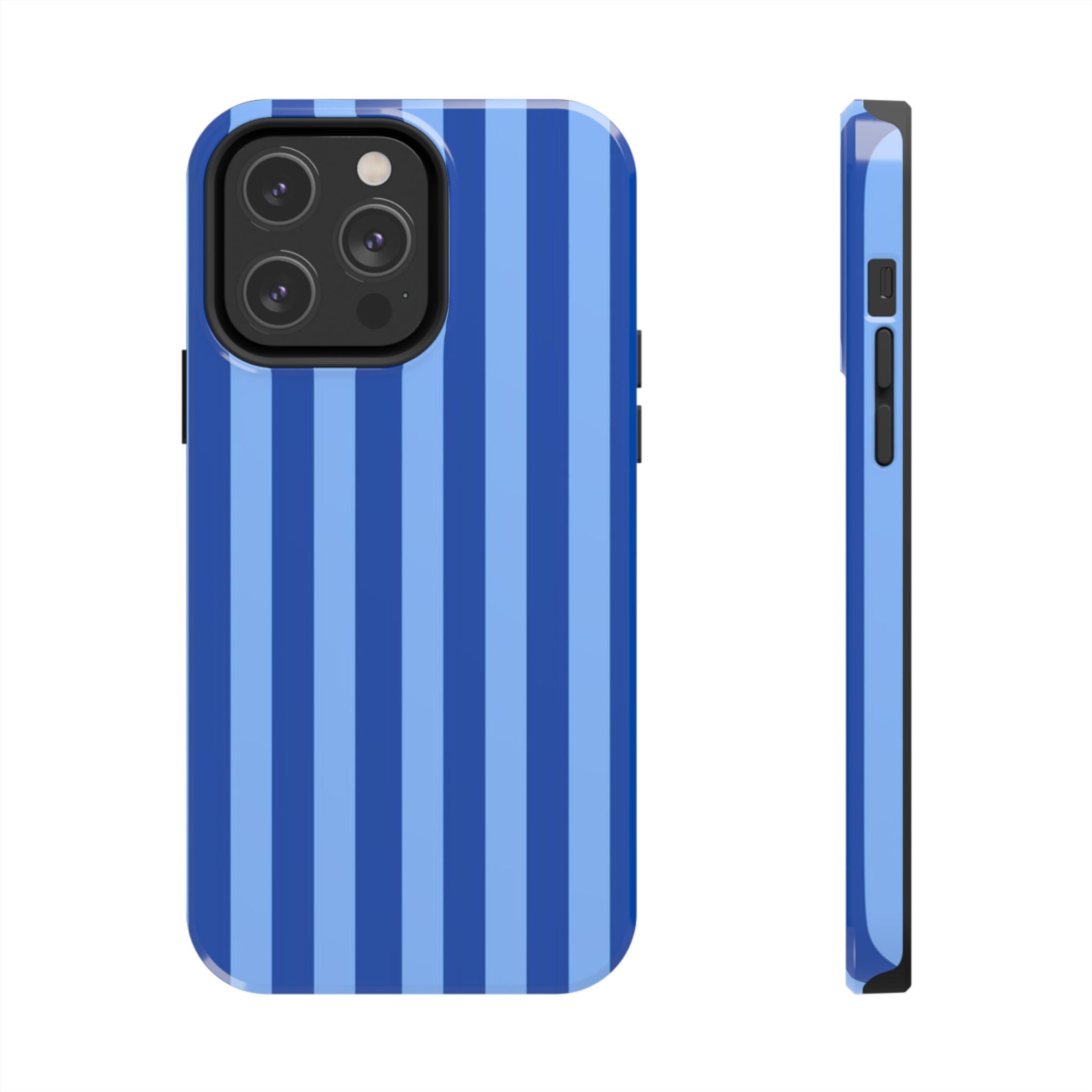 Light & Dark Blue Striped Case