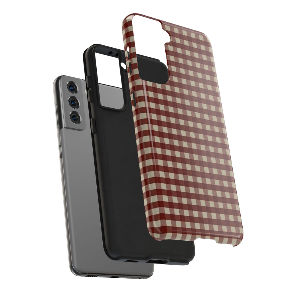 Red Plaid Case