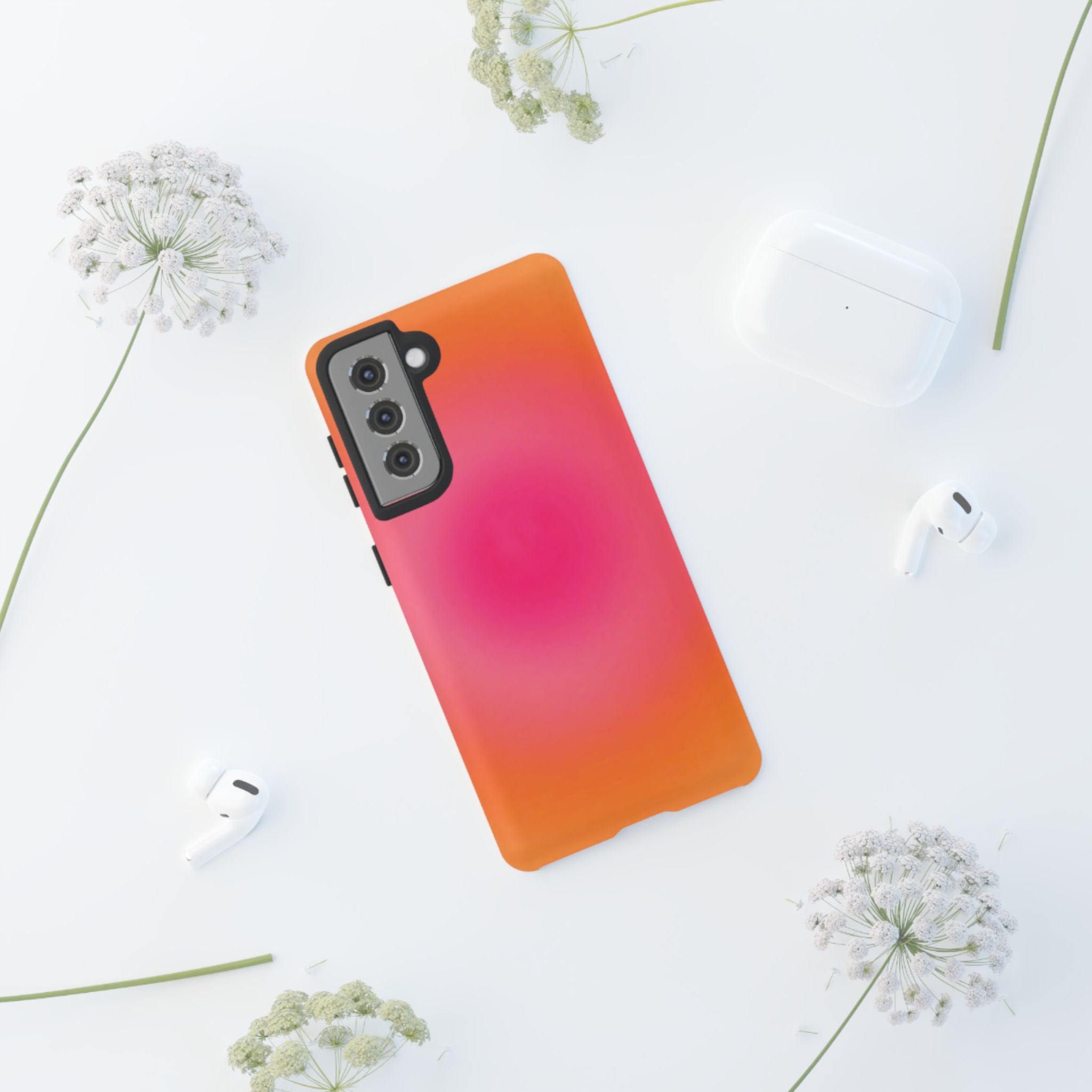 Pink & Orange Aura Case