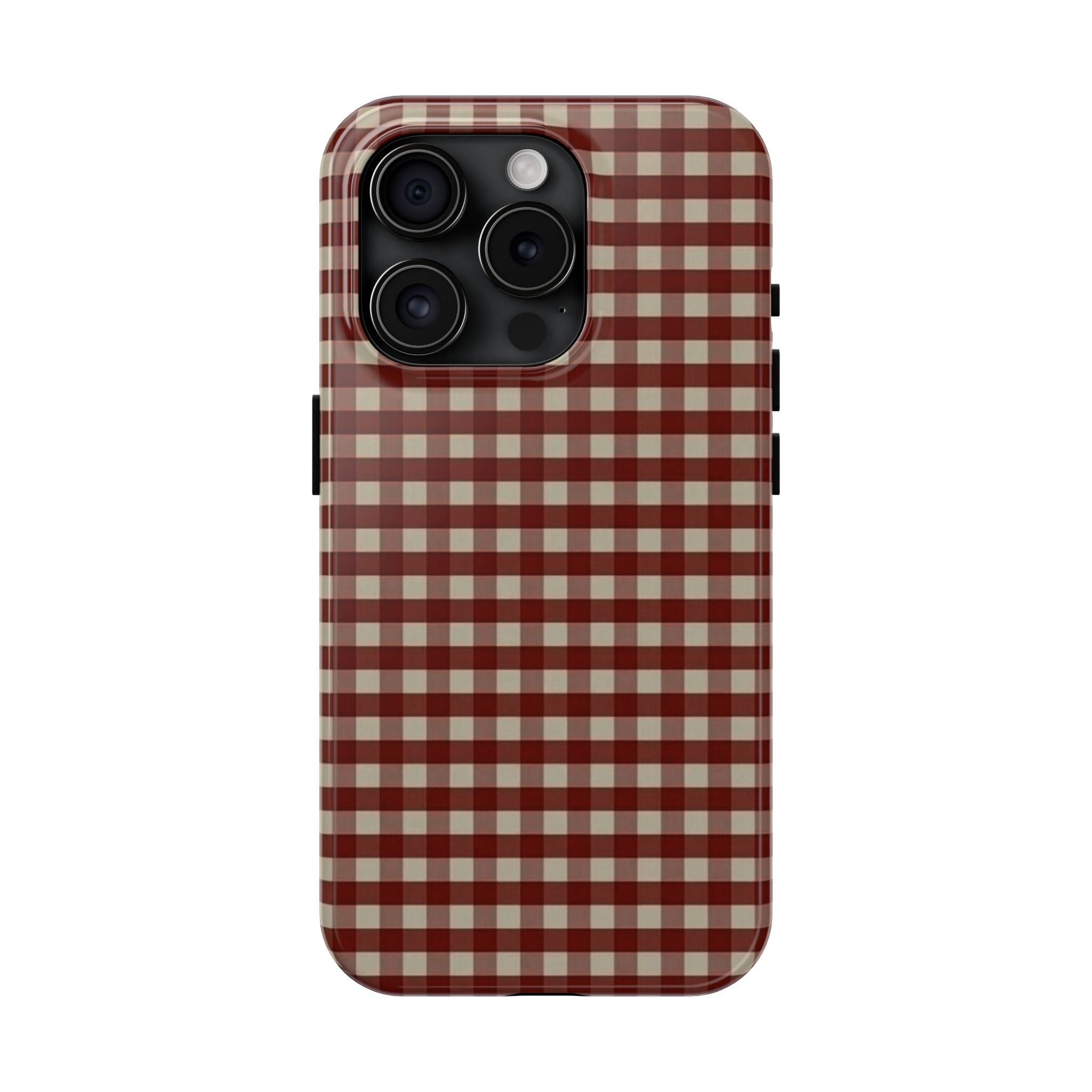 Red Plaid Case