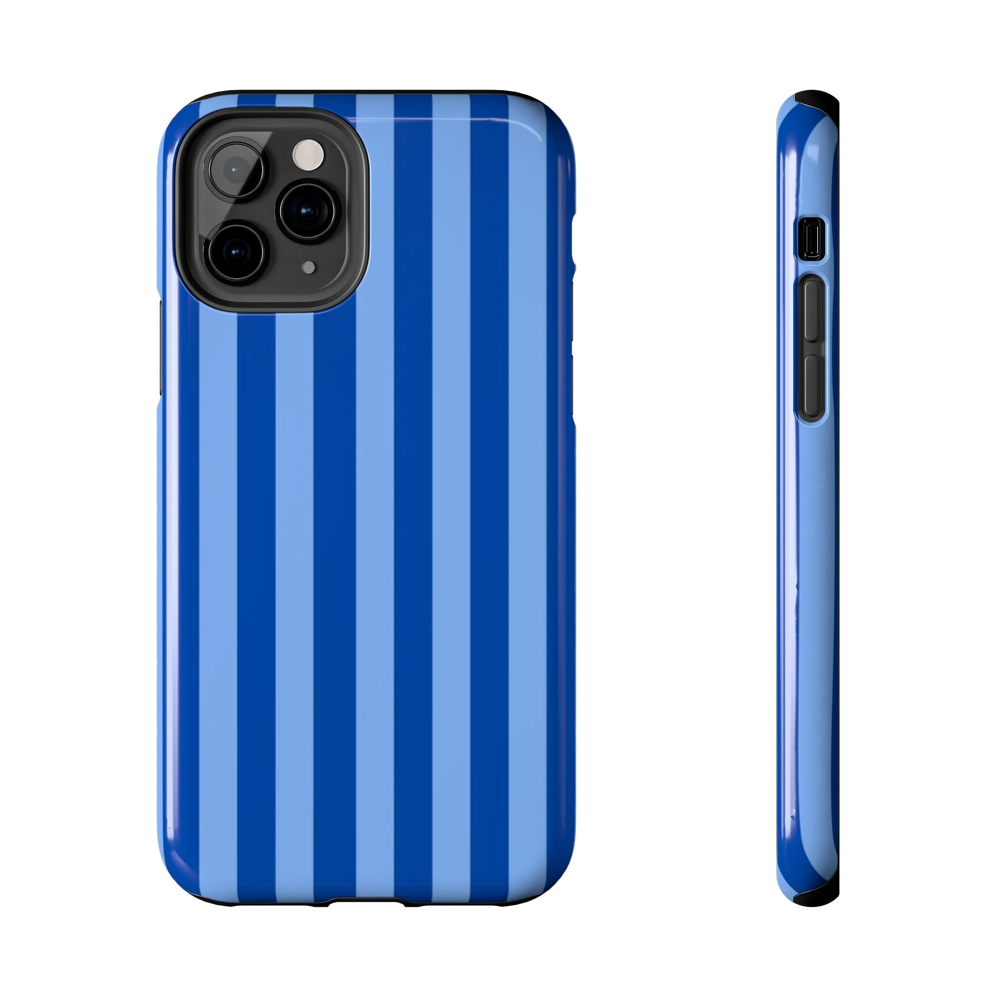 Light & Dark Blue Striped Case