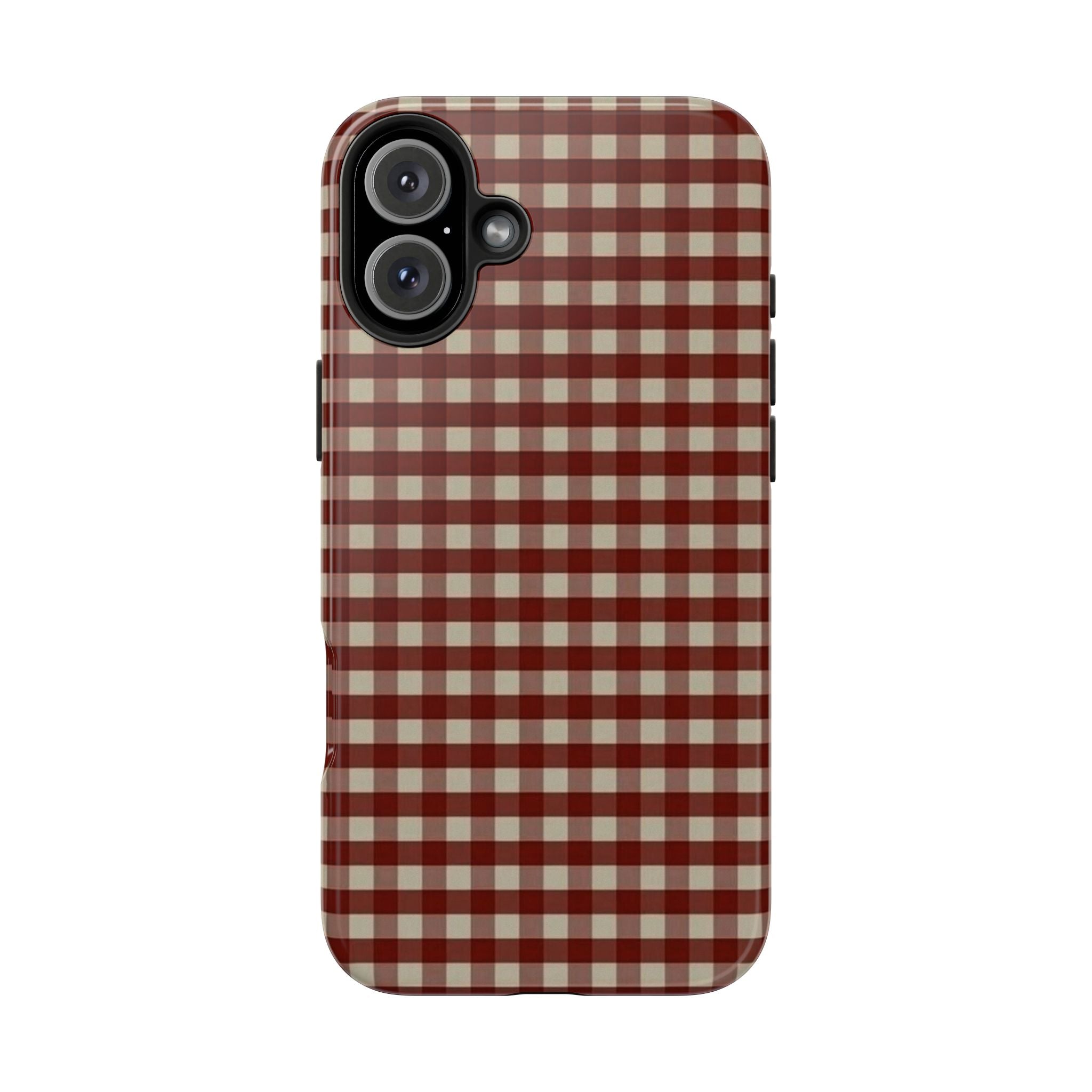 Red Plaid Case