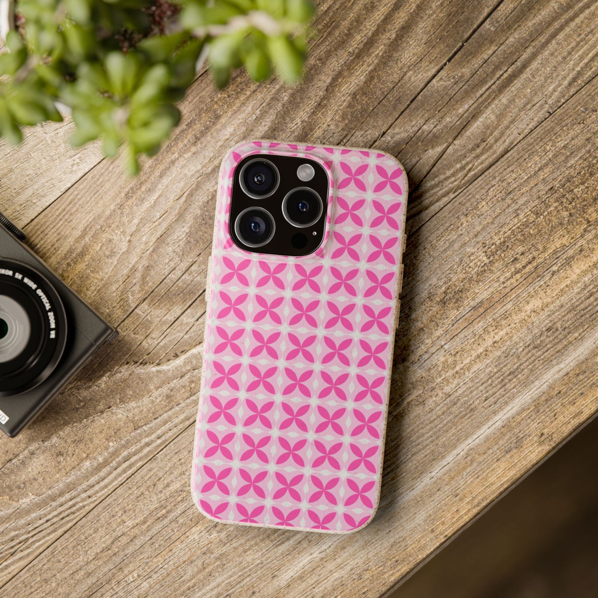 Biodegradable Pink Mosaic Case