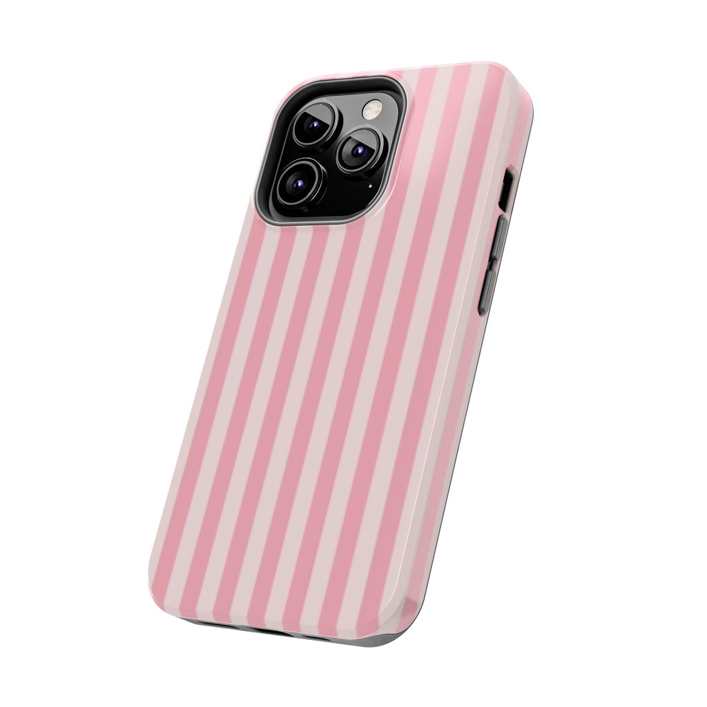 Light Pink & Pink Striped Case