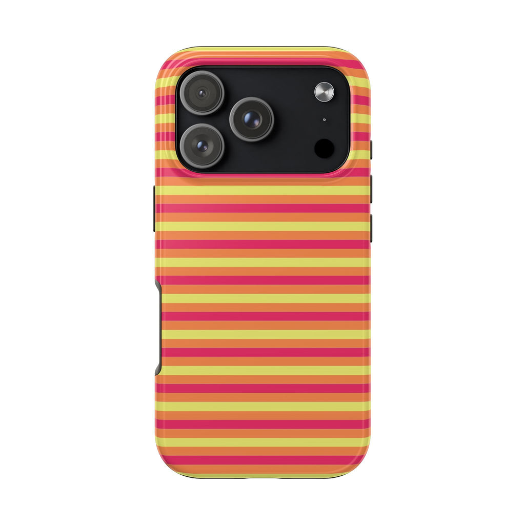 Summer time Pink Yellow Coral Case