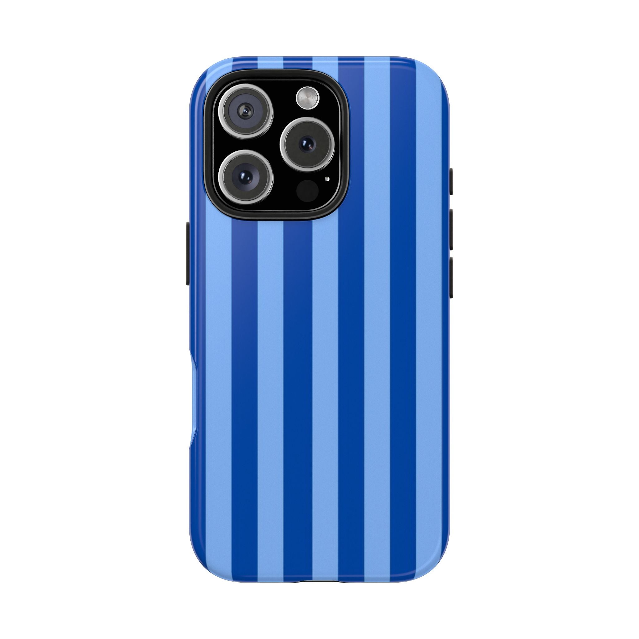 Light & Dark Blue Striped Case