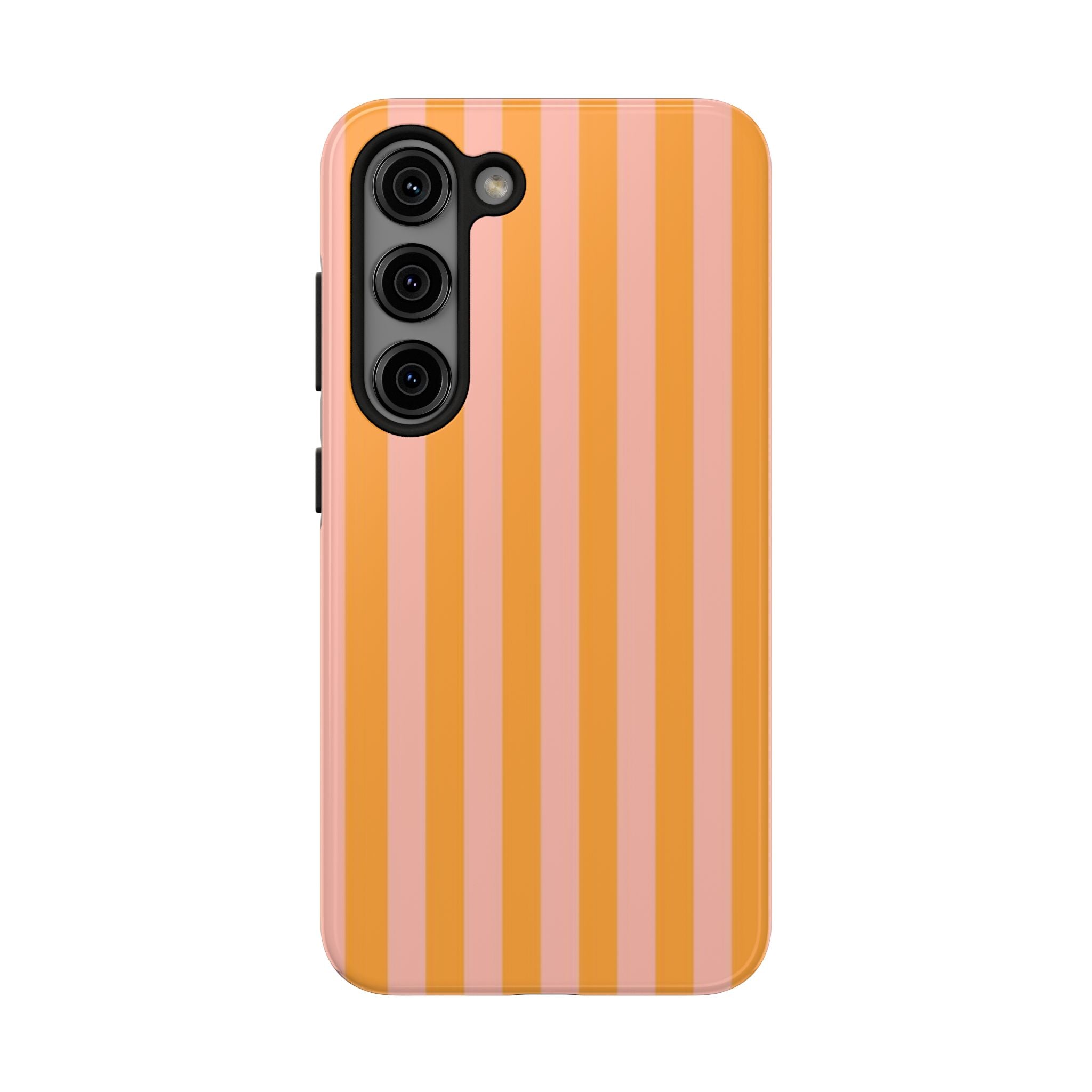Pink & Orange Striped Case