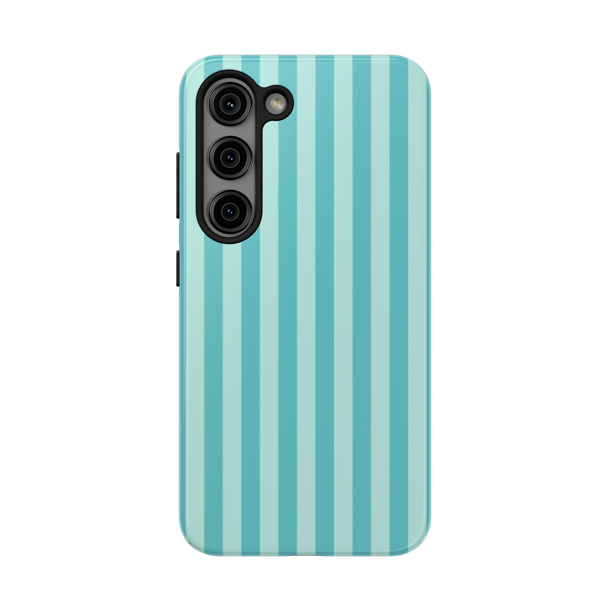 Light Blue & Teal Striped Case