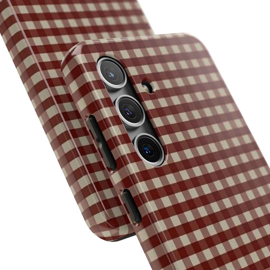 Red Plaid Case