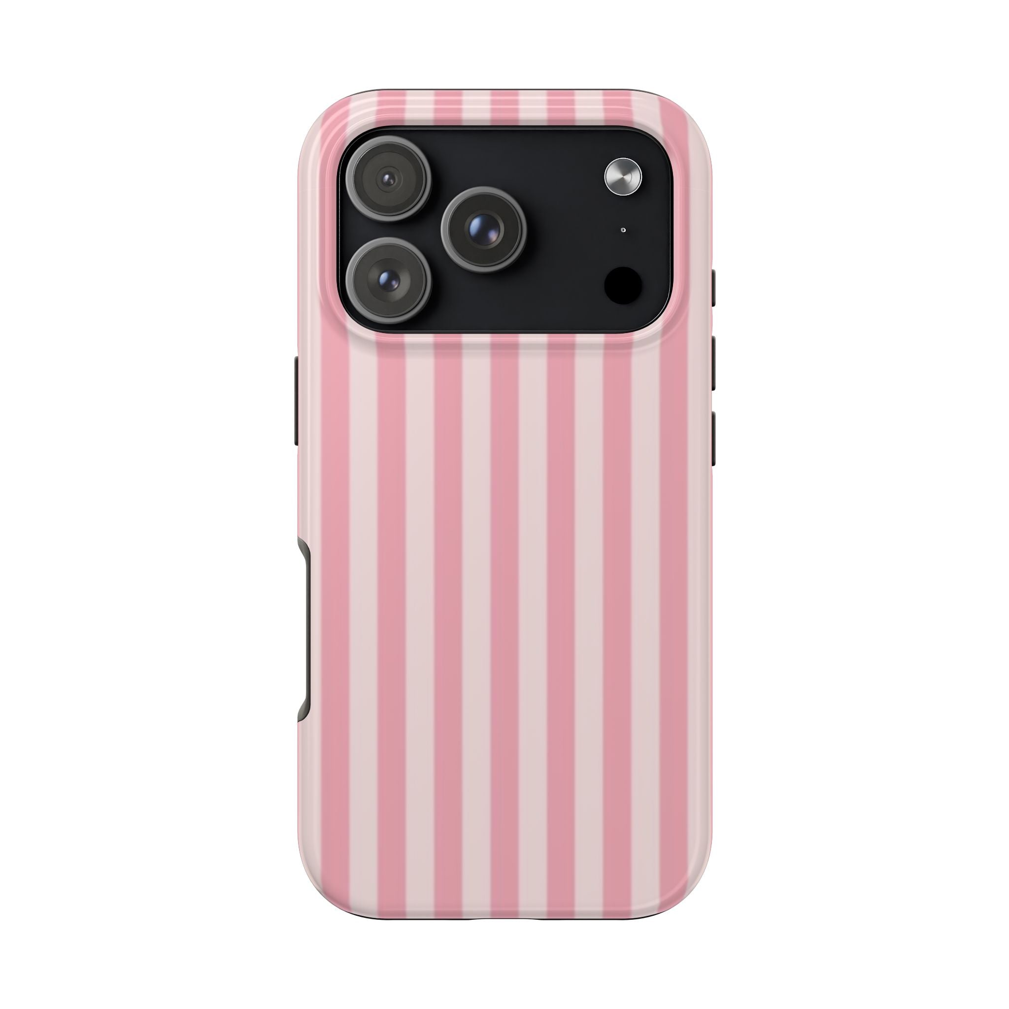 Light Pink & Pink Striped Case