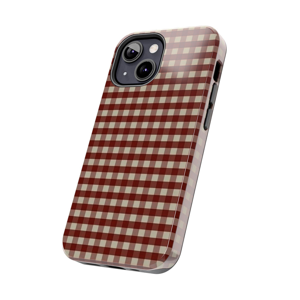 Red Plaid Case