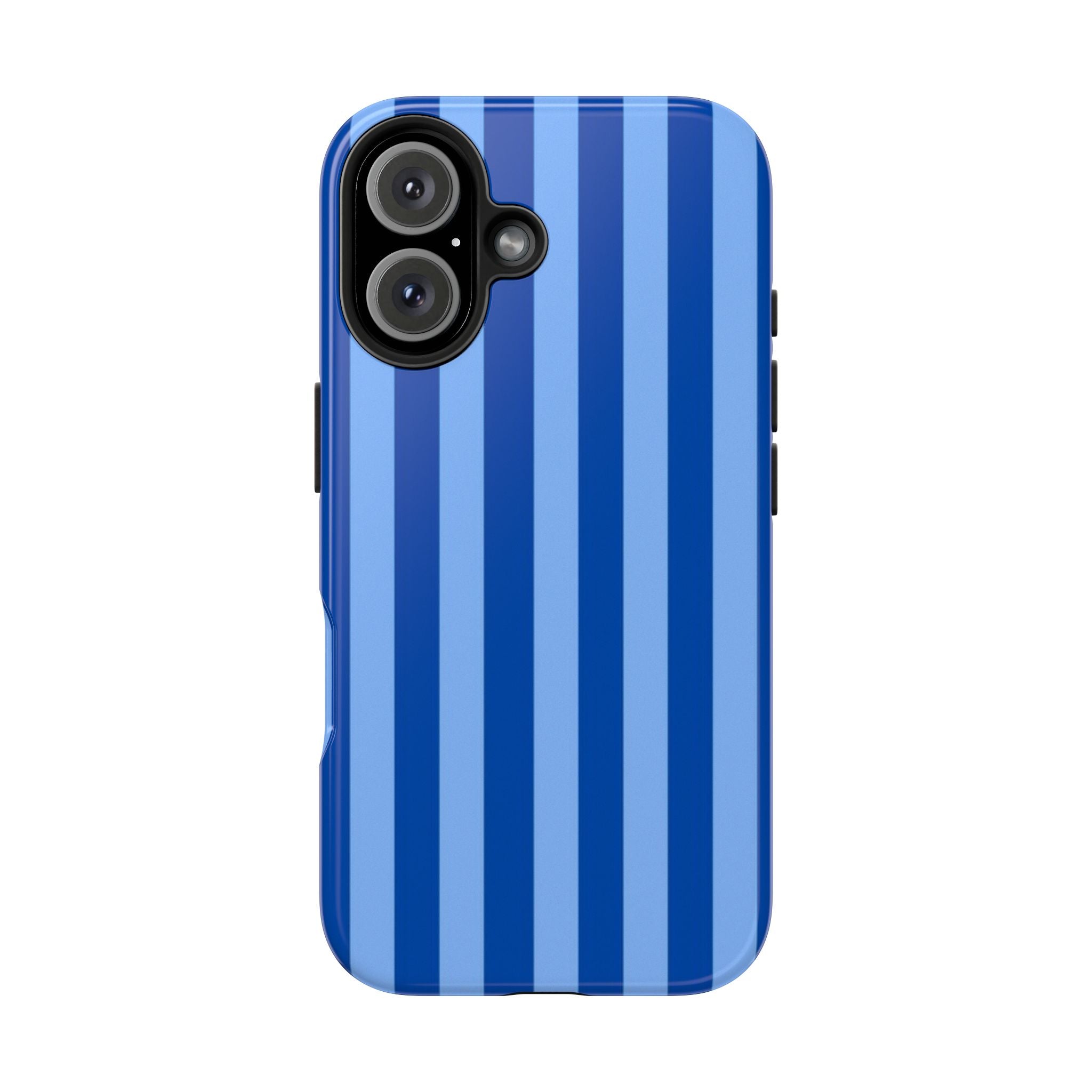 Light & Dark Blue Striped Case