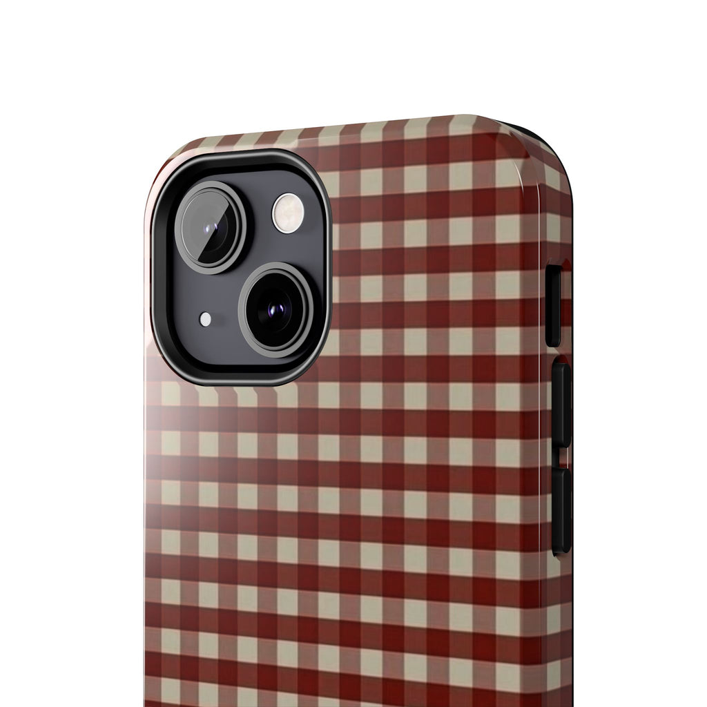 Red Plaid Case