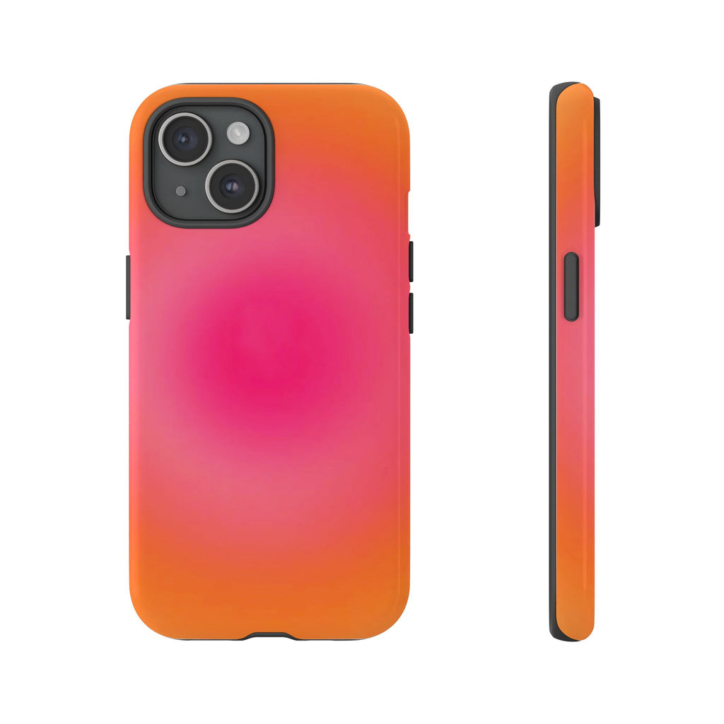 Pink & Orange Aura Case
