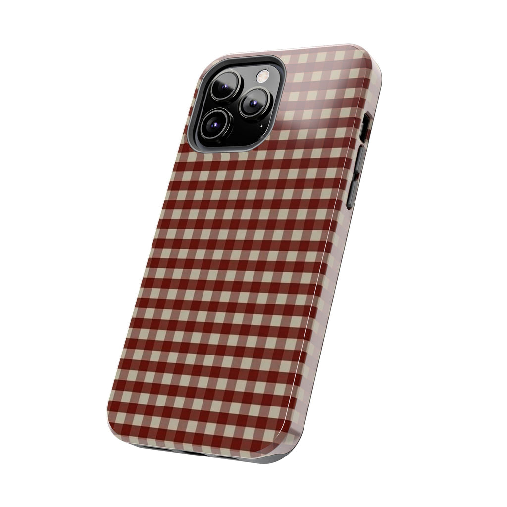Red Plaid Case