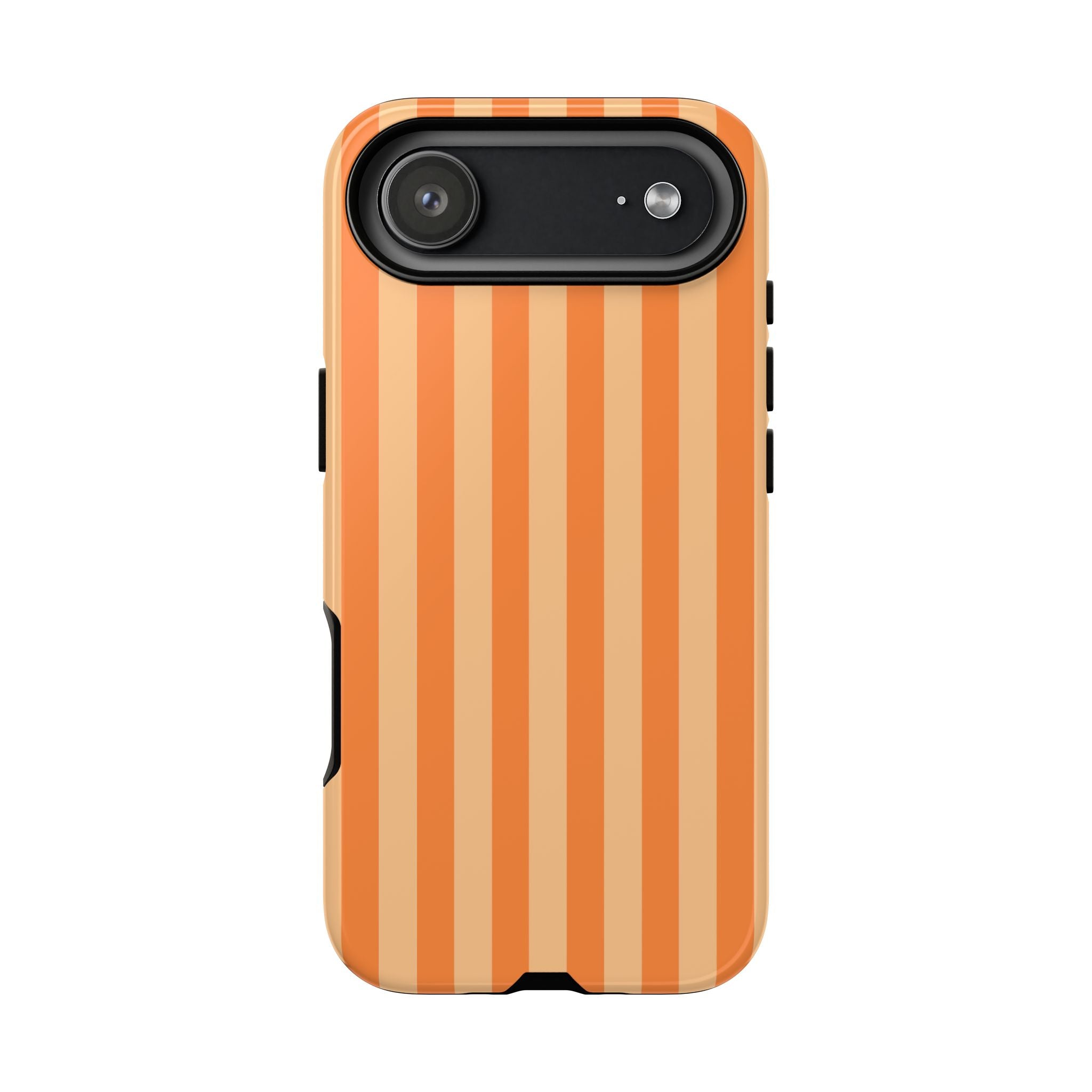 Light & Dark Orange Striped Case