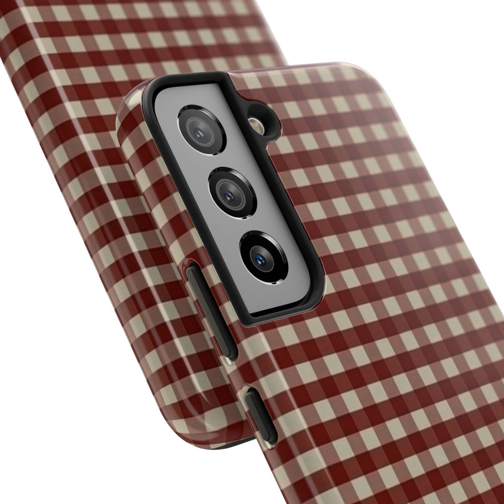 Red Plaid Case
