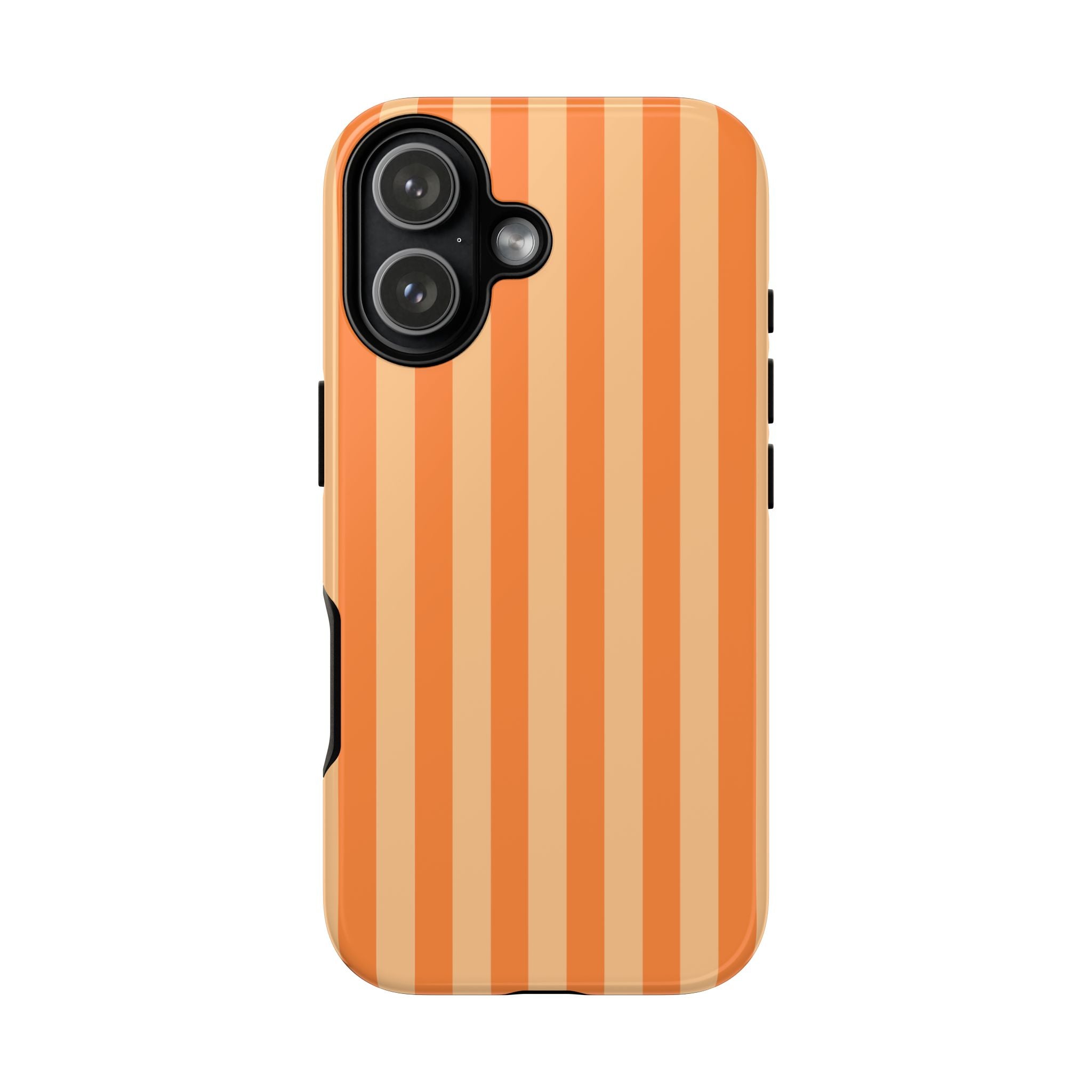 Light & Dark Orange Striped Case