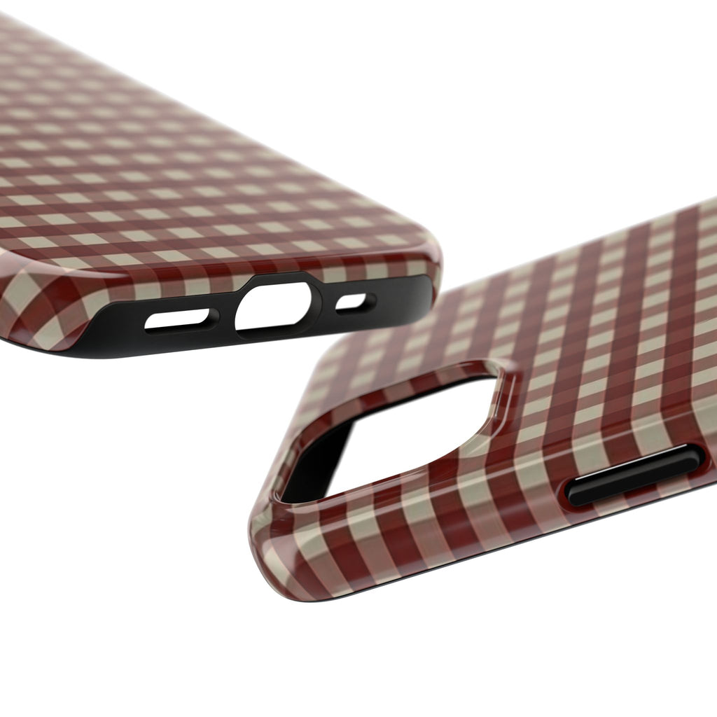 Red Plaid Case