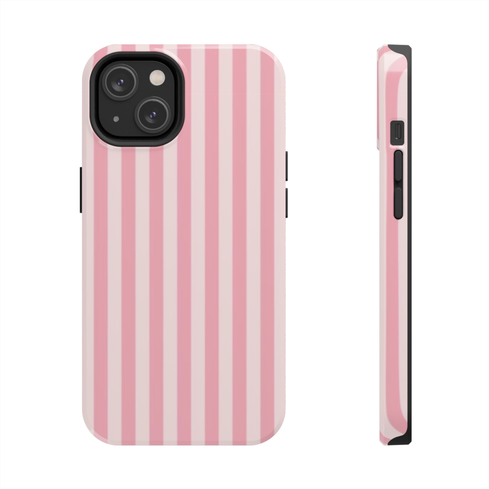Light Pink & Pink Striped Case