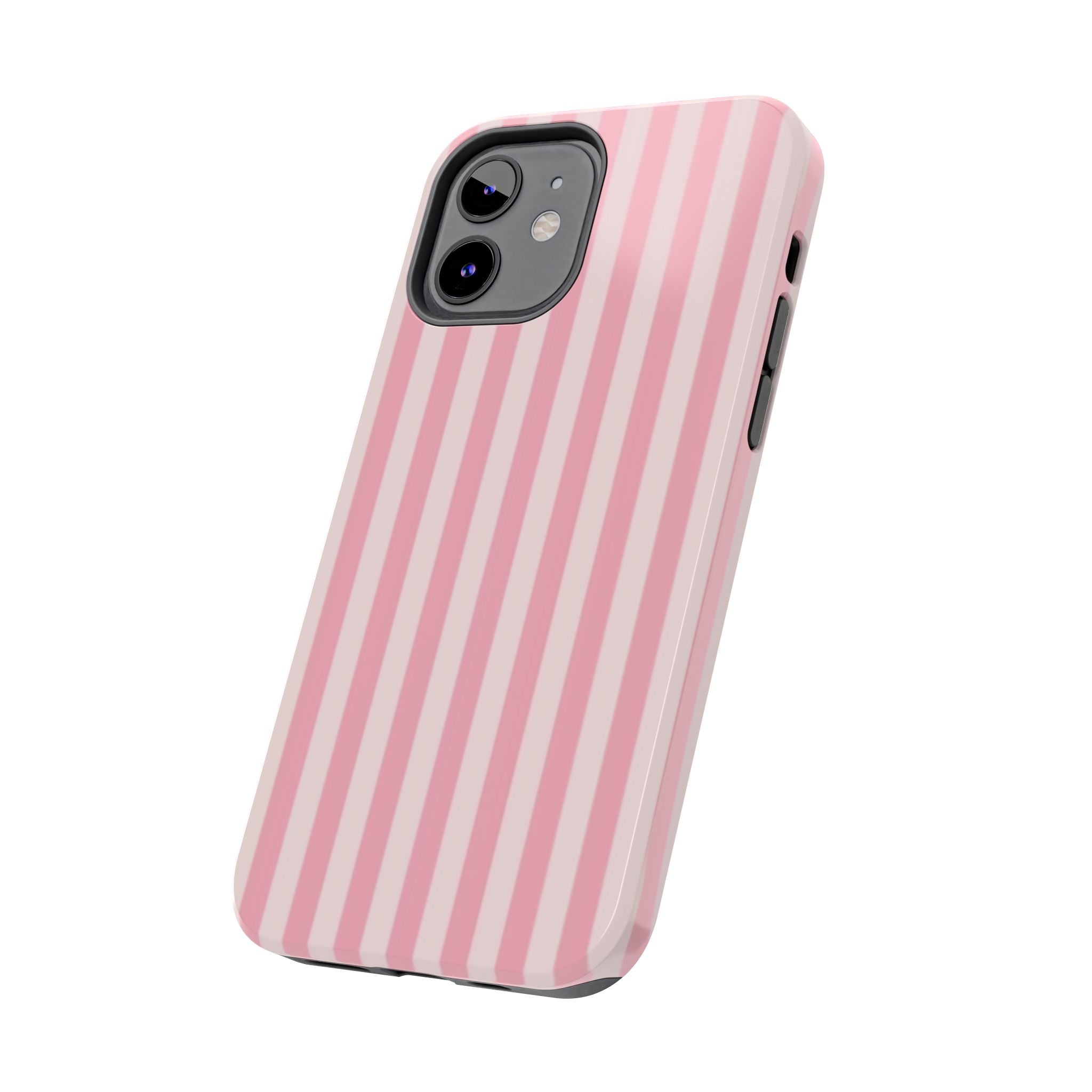 Light Pink & Pink Striped Case