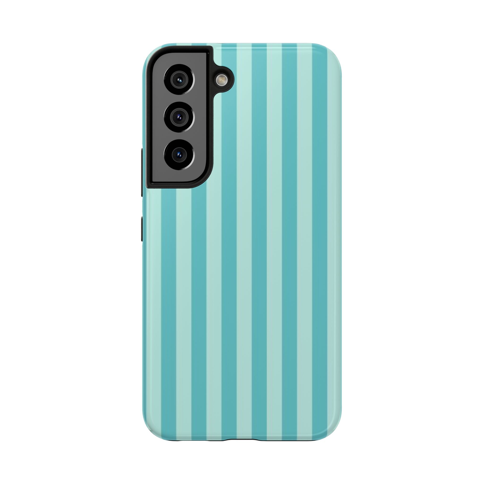 Light Blue & Teal Striped Case